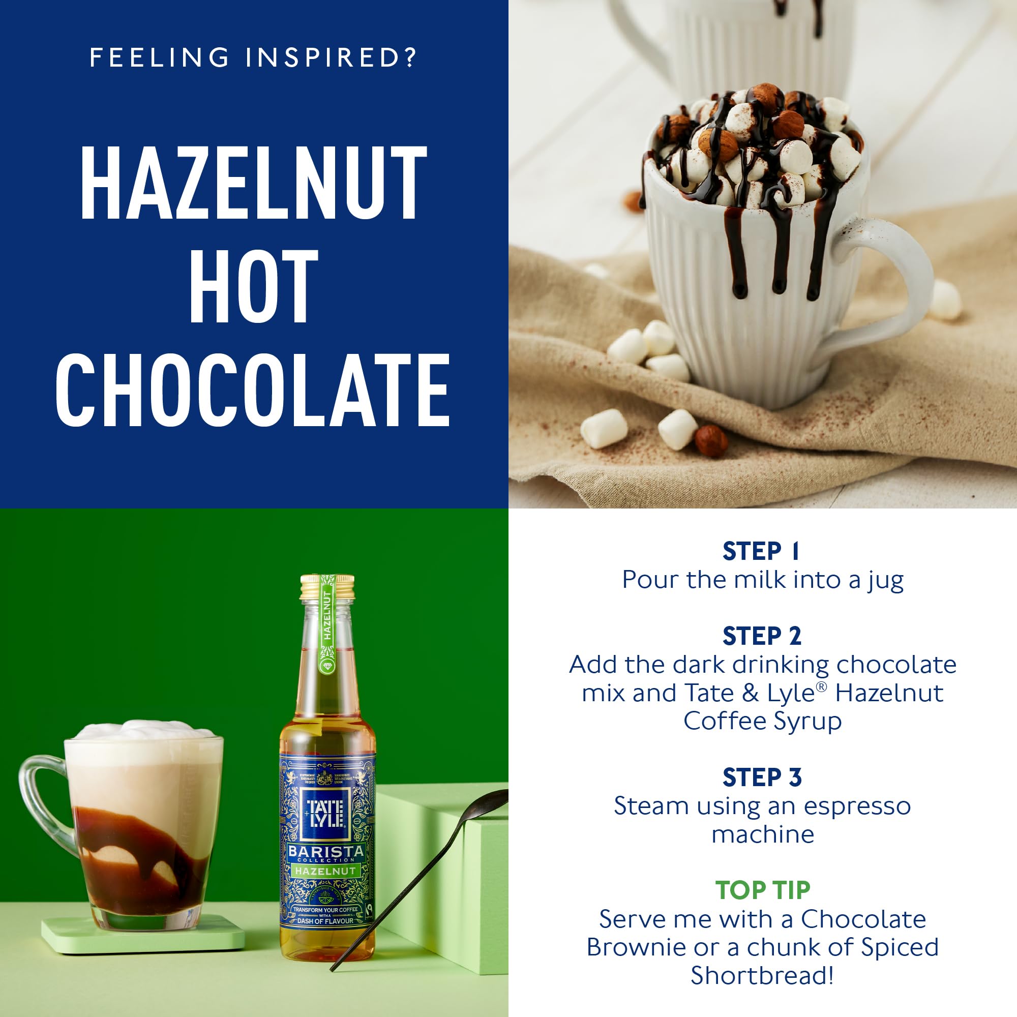 Tate & Lyle - Fairtrade Hazelnut Coffee Syrup 750ml 7