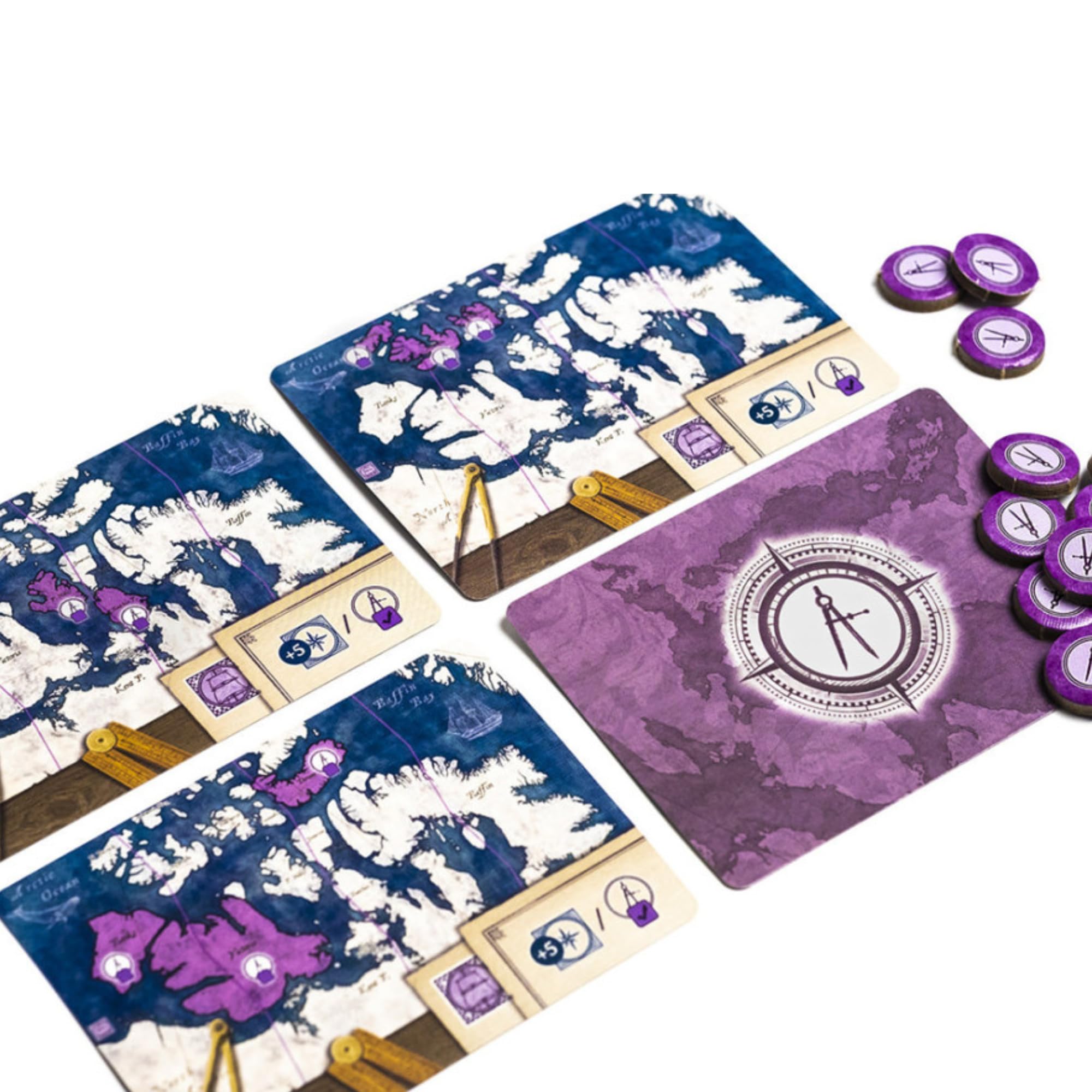 2Tomatoes Games Through Ice and Snow Arctic Exploration Board Game 6