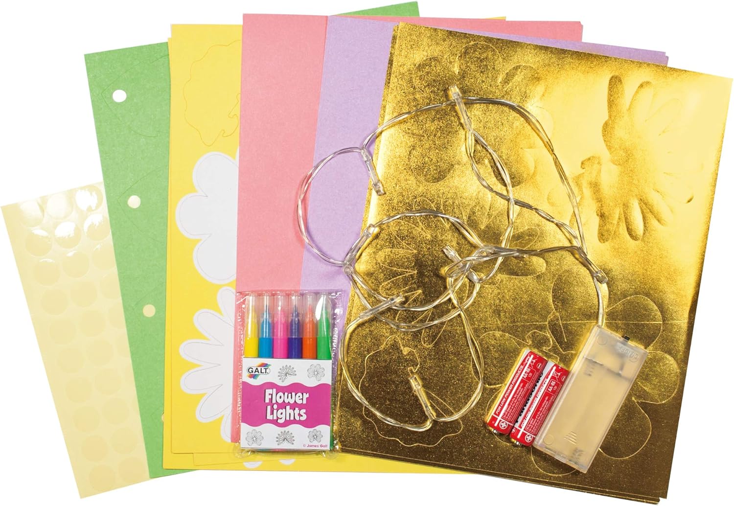 Galt Creative Cases Flower Lights Kids Craft Kit - Multi, 1004924 3