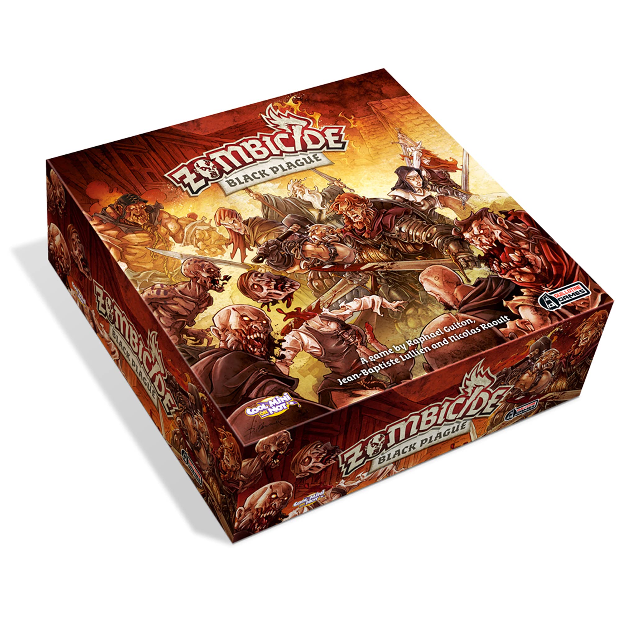 CMON Zombicide: Black Plague Miniatures Board Game 1
