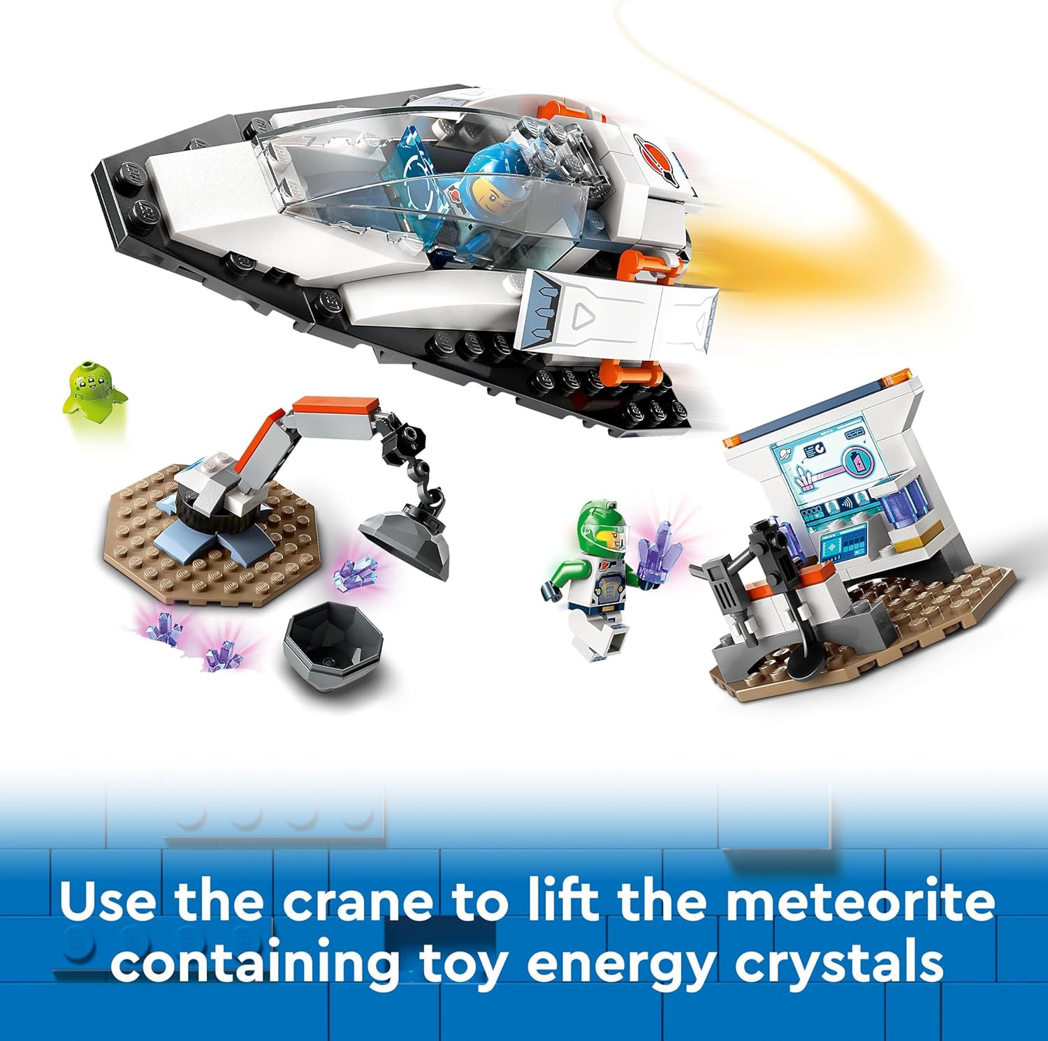 LEGO City Spaceship and Asteroid Discovery Playset - Building Toy for Ages 4+ 6