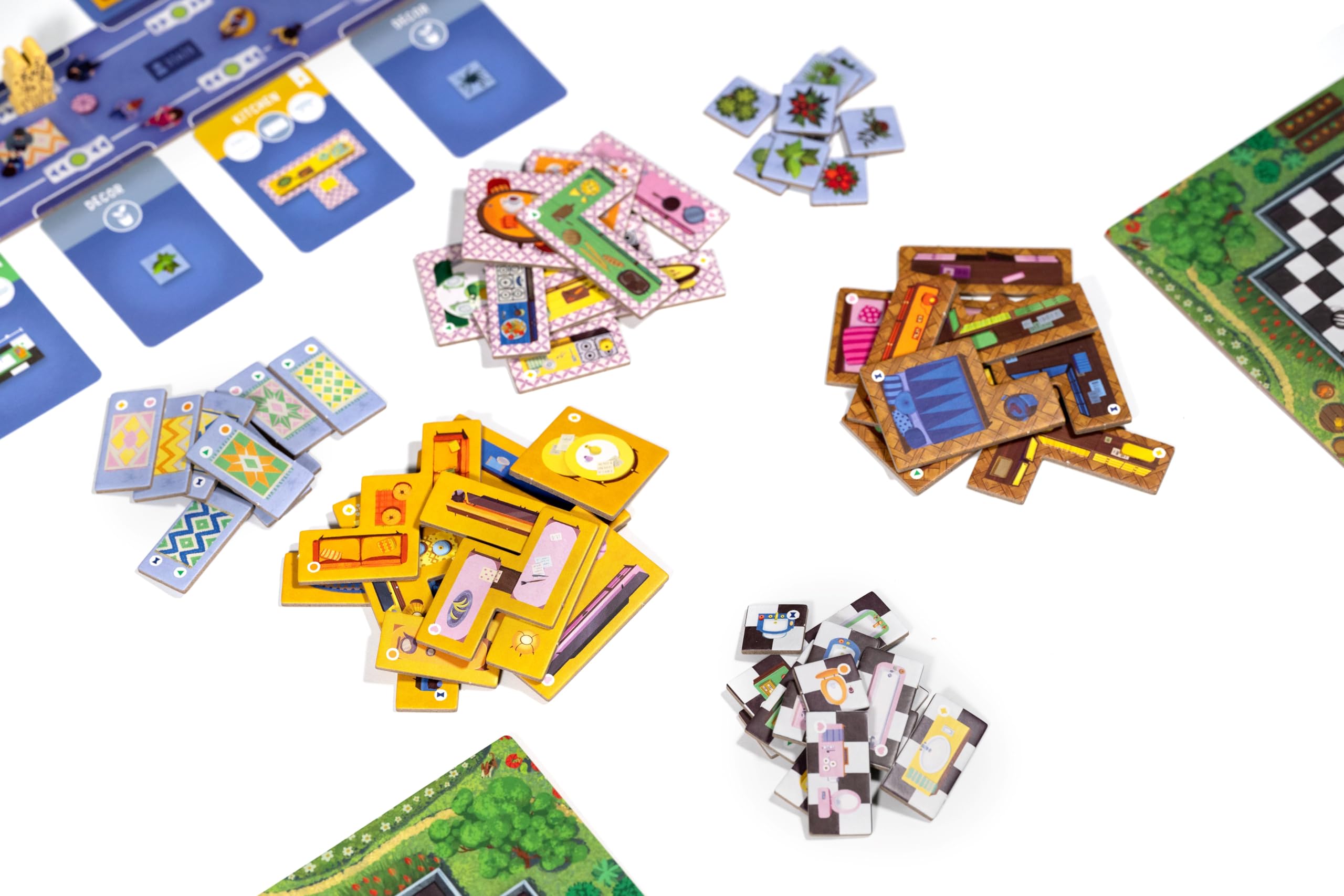 Alley Cat Games Happy Home Strategy Home Decoration Polyomino Game 13