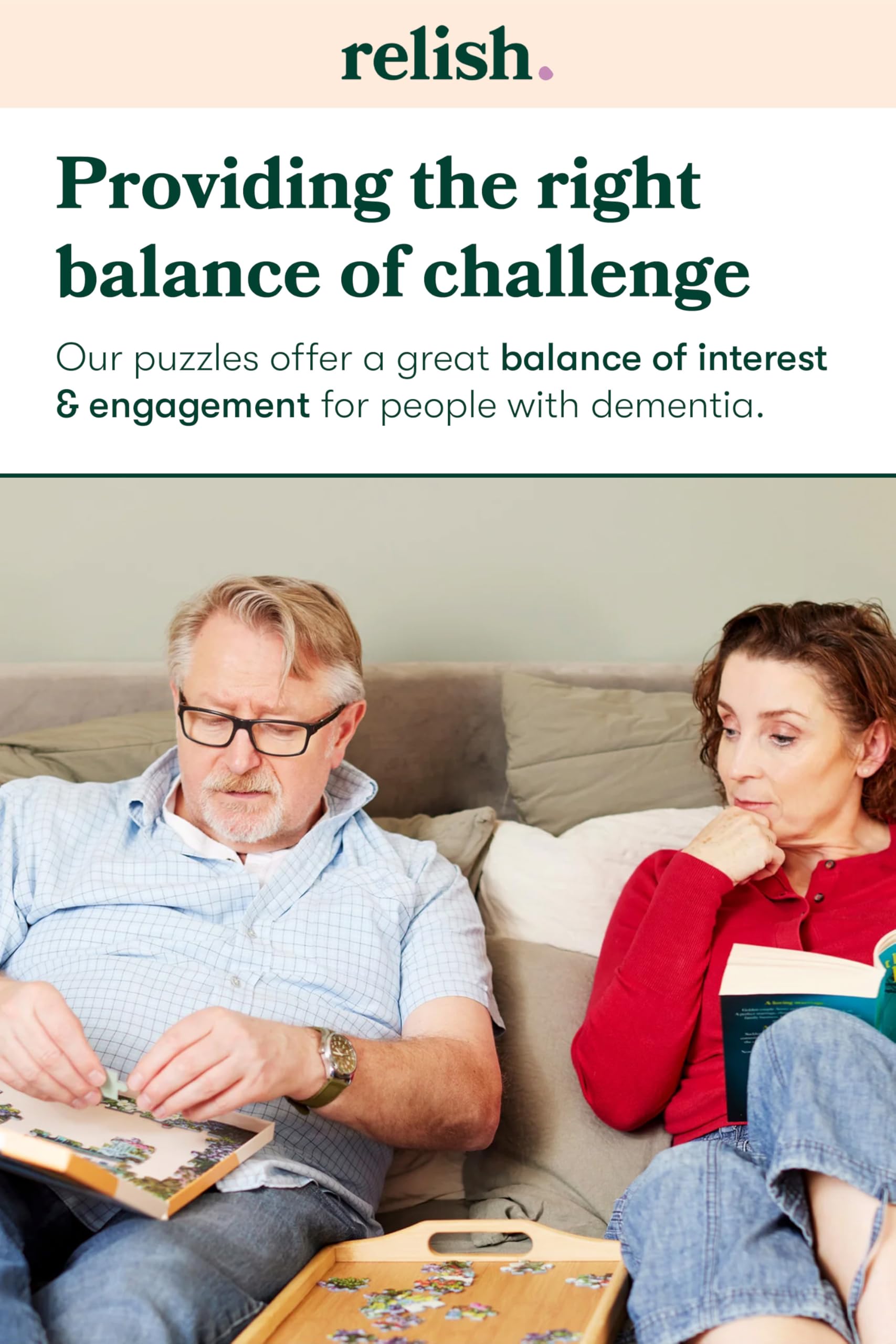 Relish Seaside Nostalgia 35-Piece Jigsaw Puzzle for Adults - Dementia Friendly 3