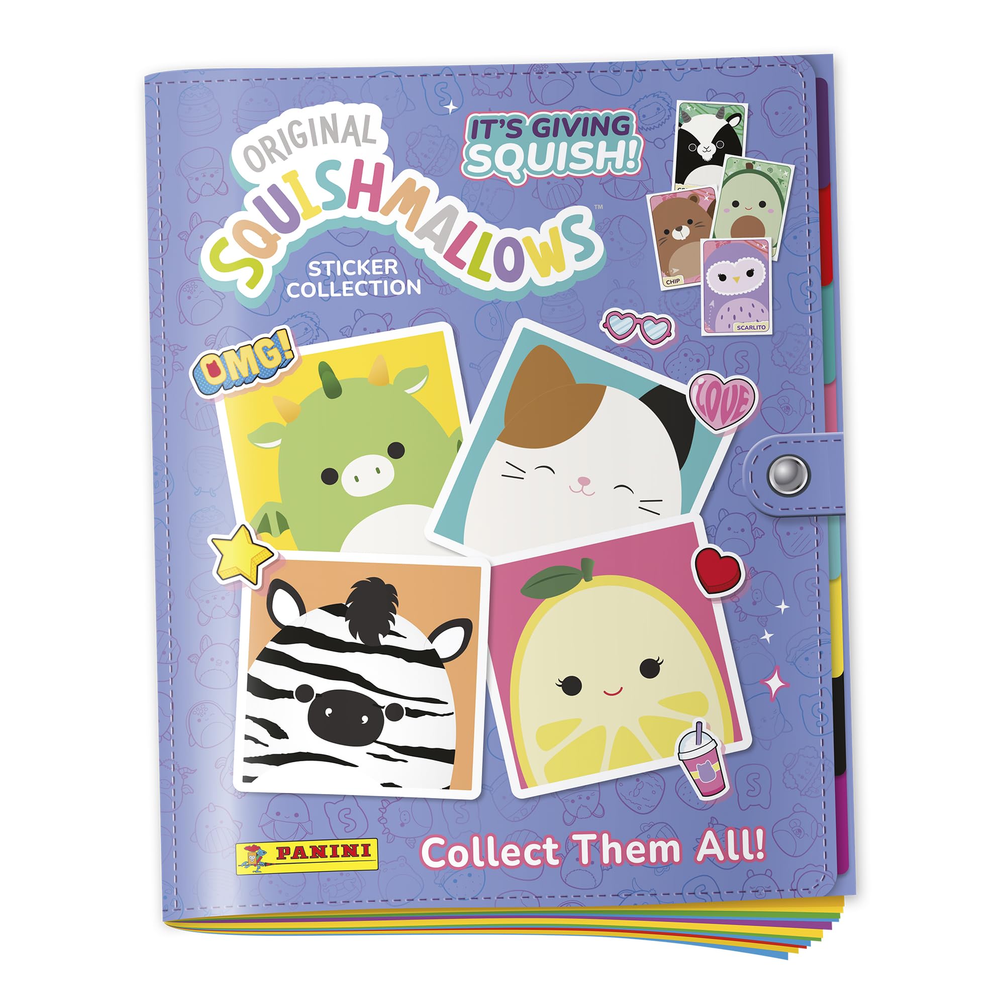 Panini Squishmallows It’s Giving Squish Sticker Collection Starter Pack