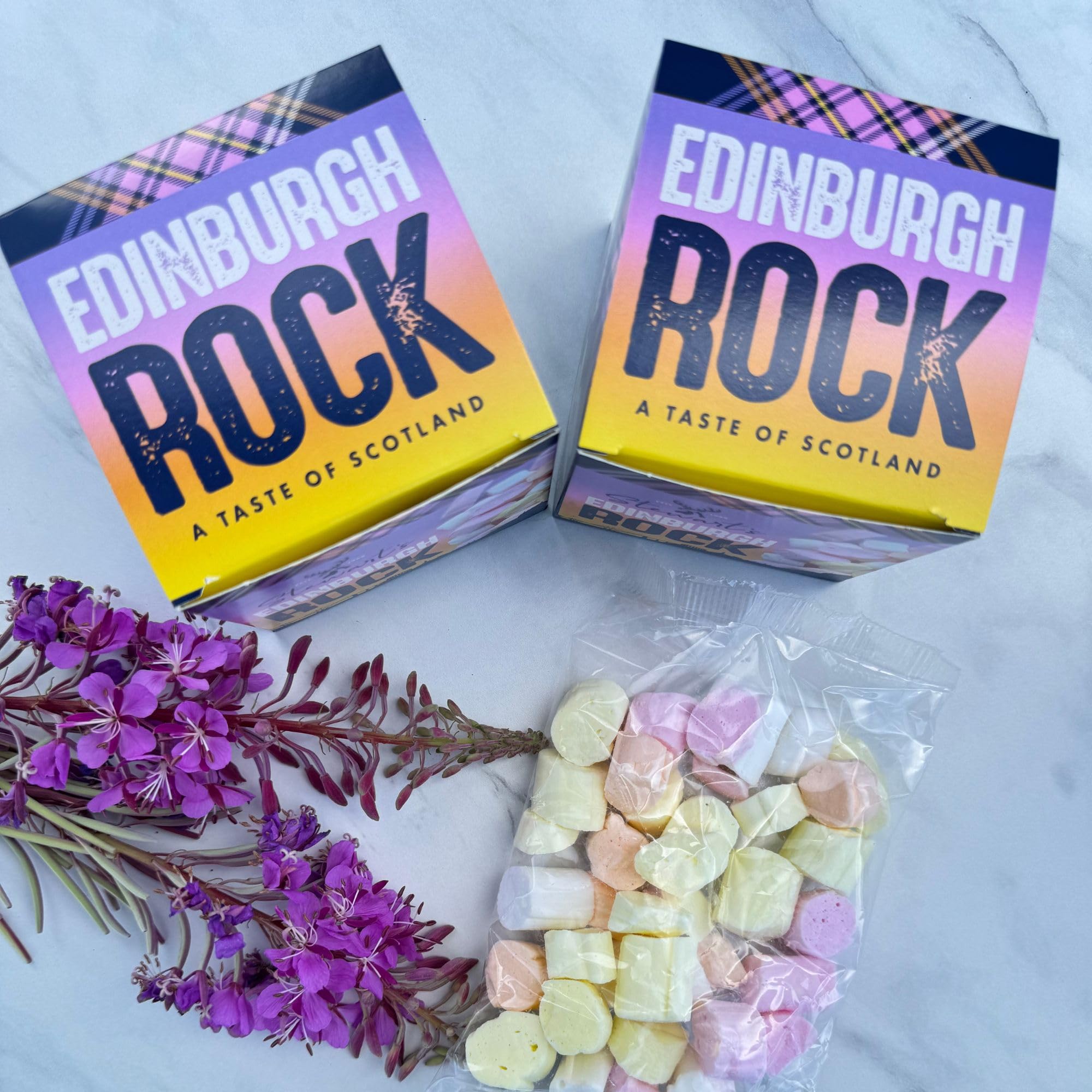 Stewart's Edinburgh Rock Pieces, 125g – Traditional Scottish Sweet with Fruity Flavours 3