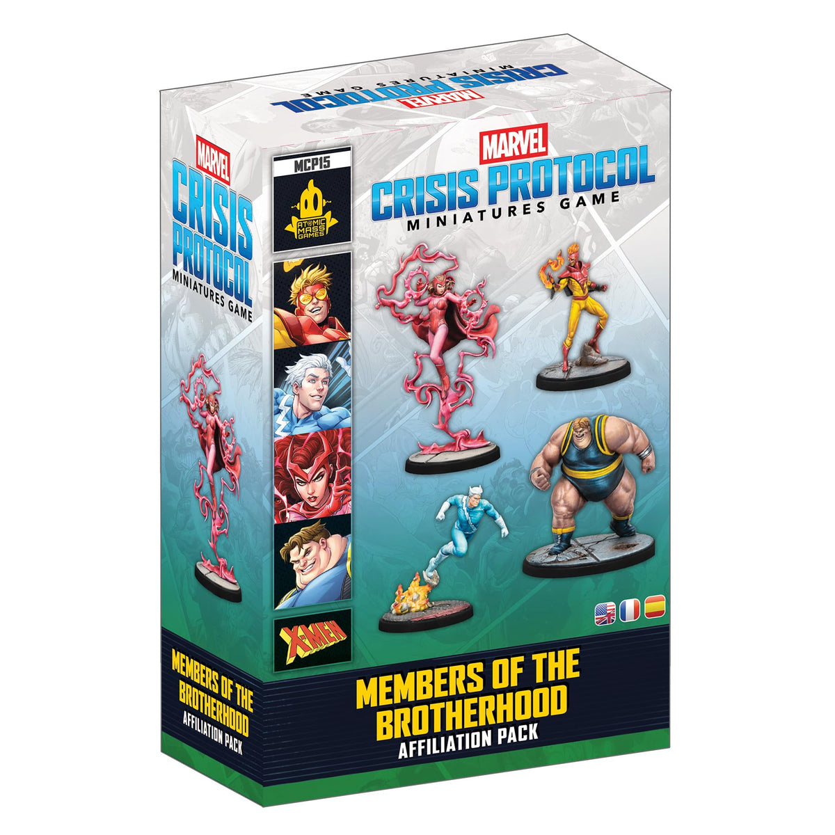 Asmodee Marvel Crisis Protocol Brotherhood Expansion - 4 Miniatures, Ages 14+