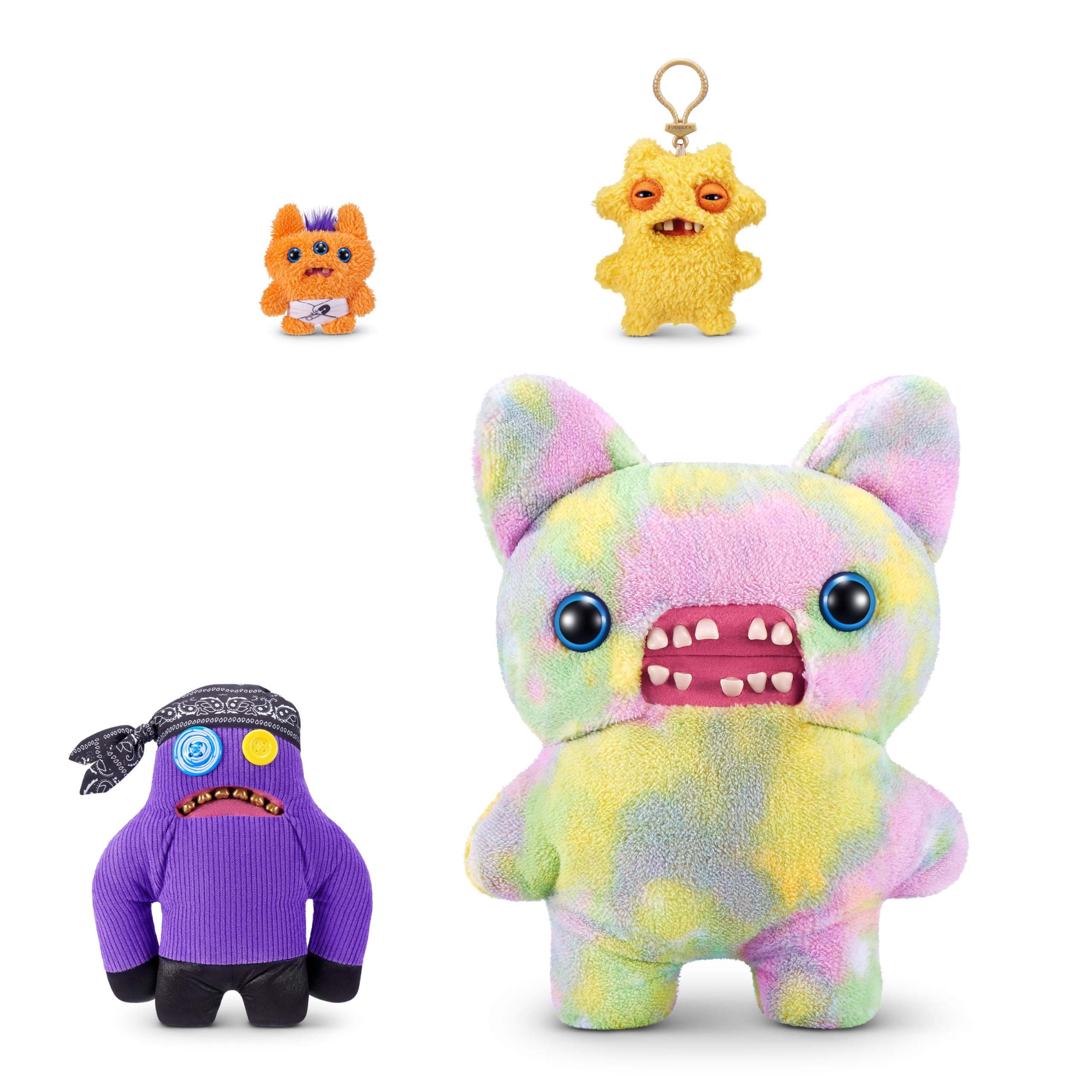 Fuggler Fugg Life 9-Inch Plush Toy (Sasquoosh) by ZURU – Funny Ugly Monster