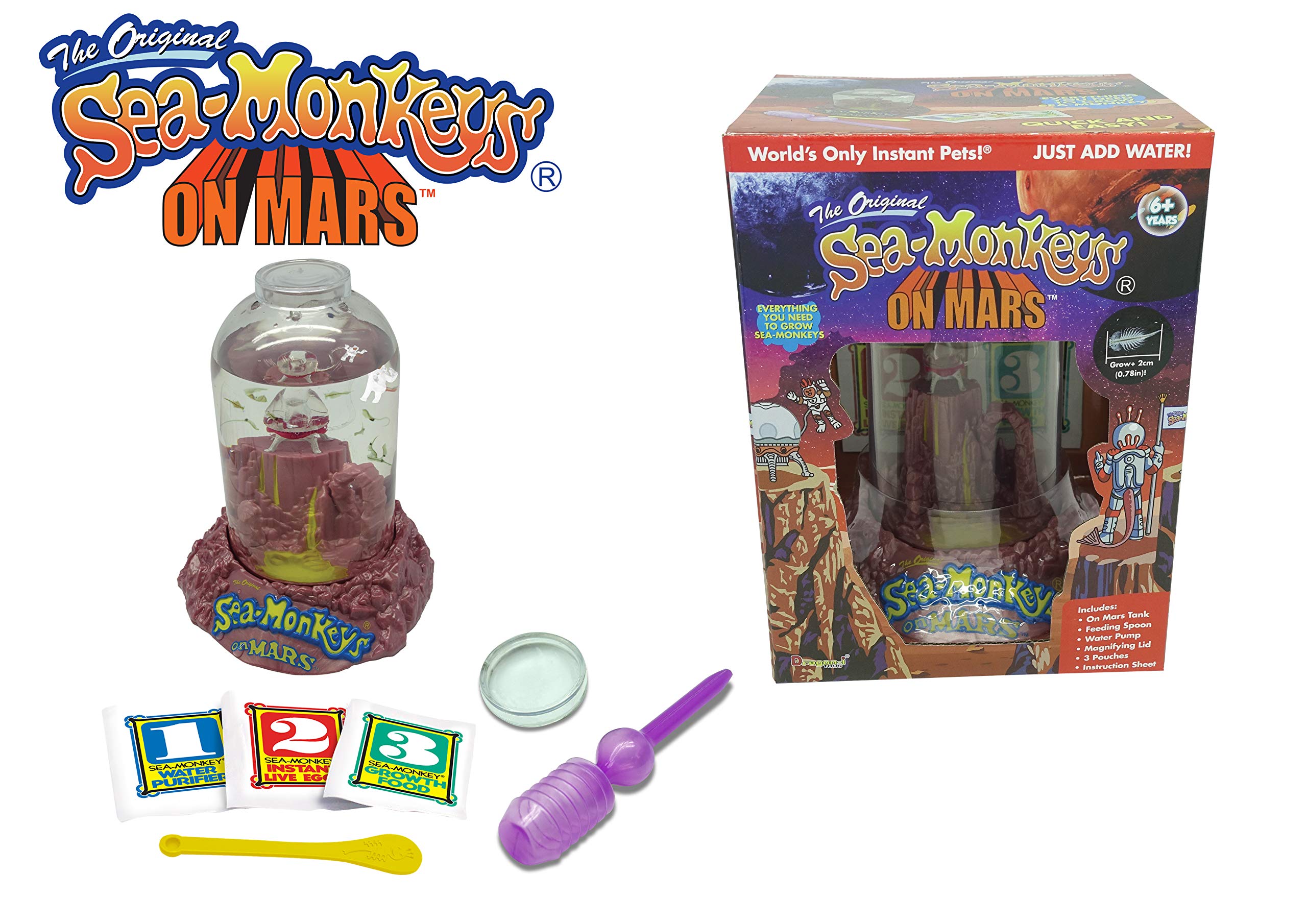 Sea Monkeys On Mars - Grow Your Own Sci-Fi Pets Science Kit for Kids 6+ 5