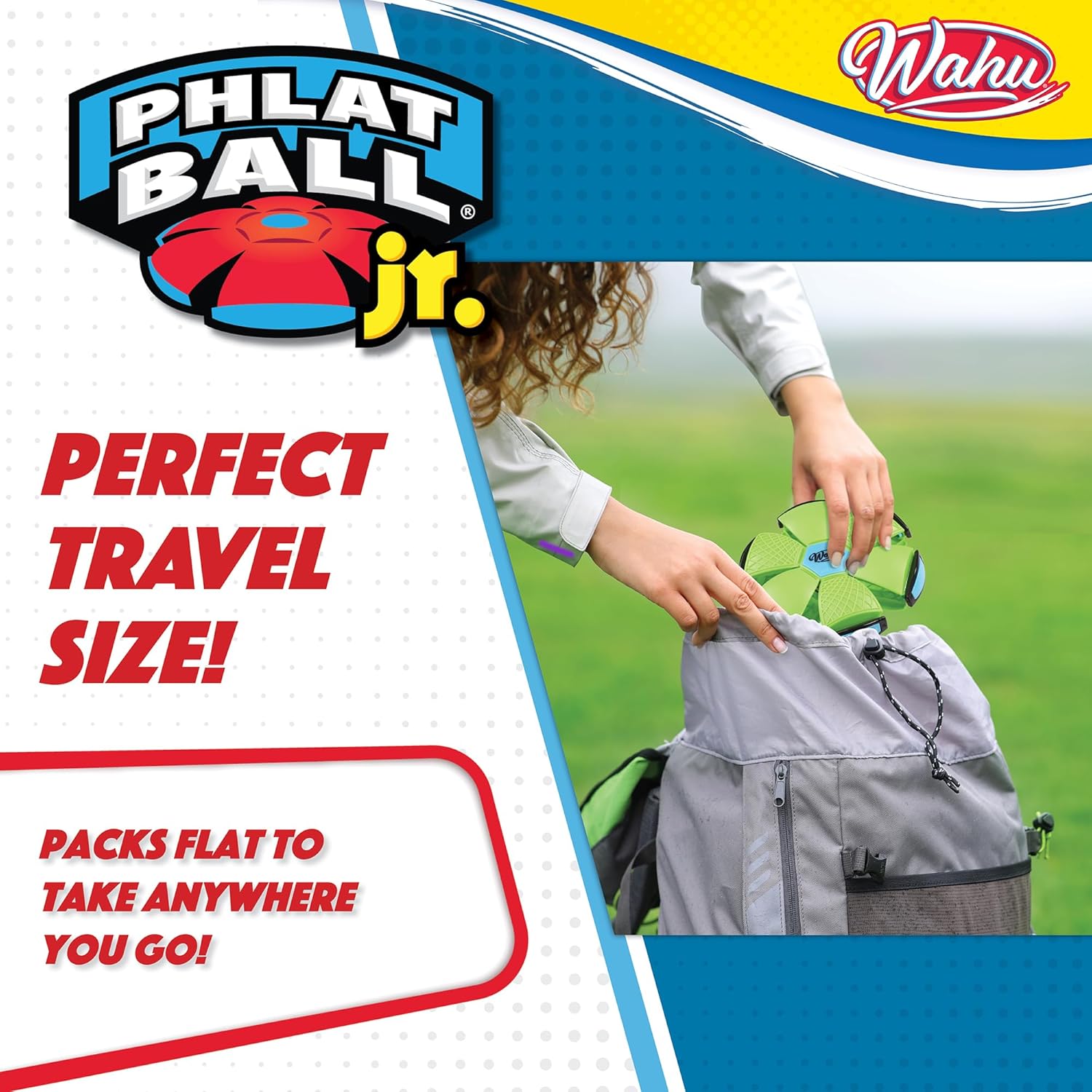 Wahu Phlat Ball Junior - Transforming Disc to Ball Toy for Kids 5+ 3