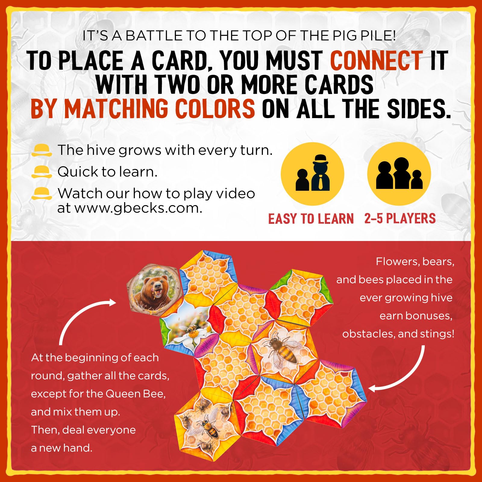 Grandpa Beck's The Bears and the Bees Card Game 12