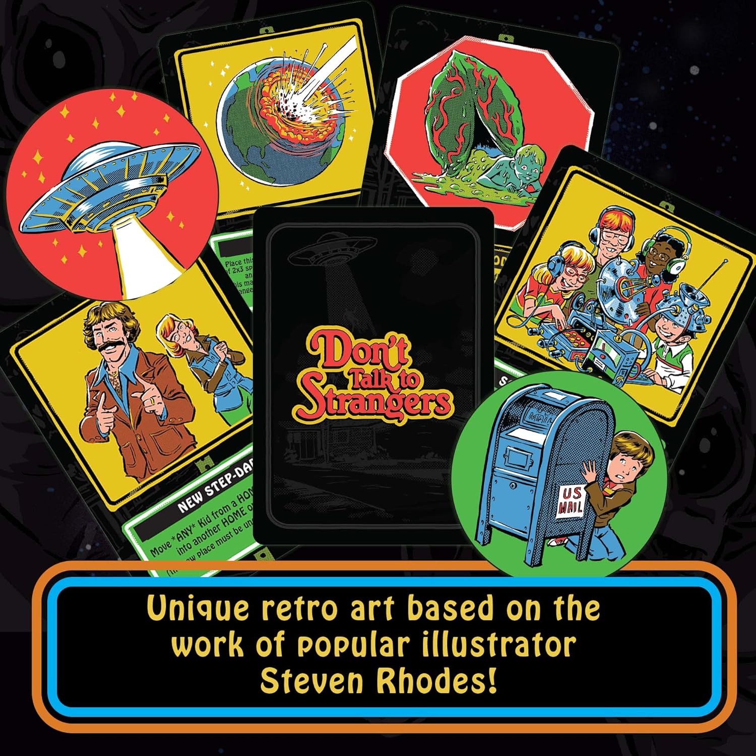 Cryptozoic Don't Talk to Strangers Card Game 4