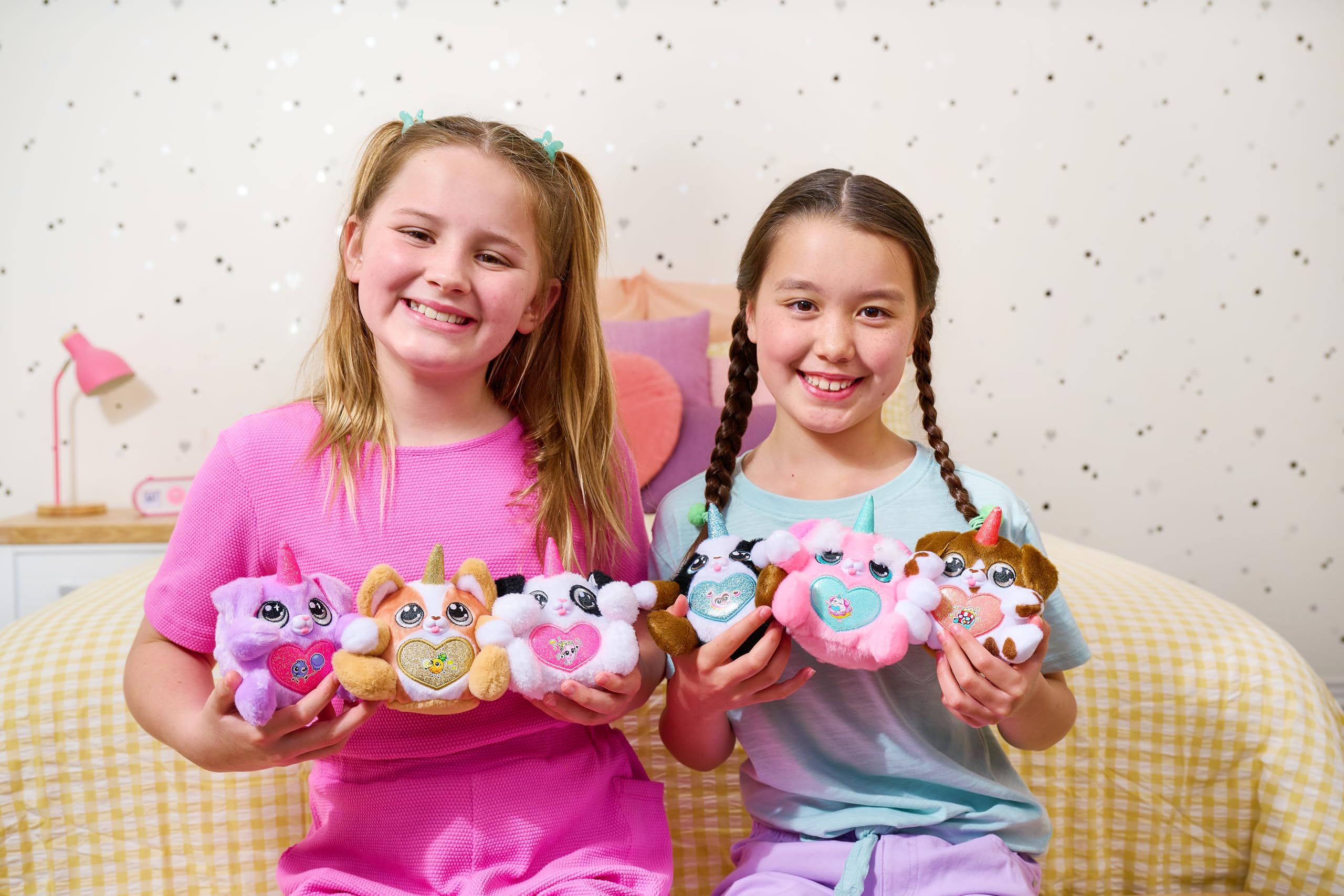 Rainbocorns ZURU Puppycorn Scent Surprise - Hound Dog Plush with Scented Accessories & Stickers 12