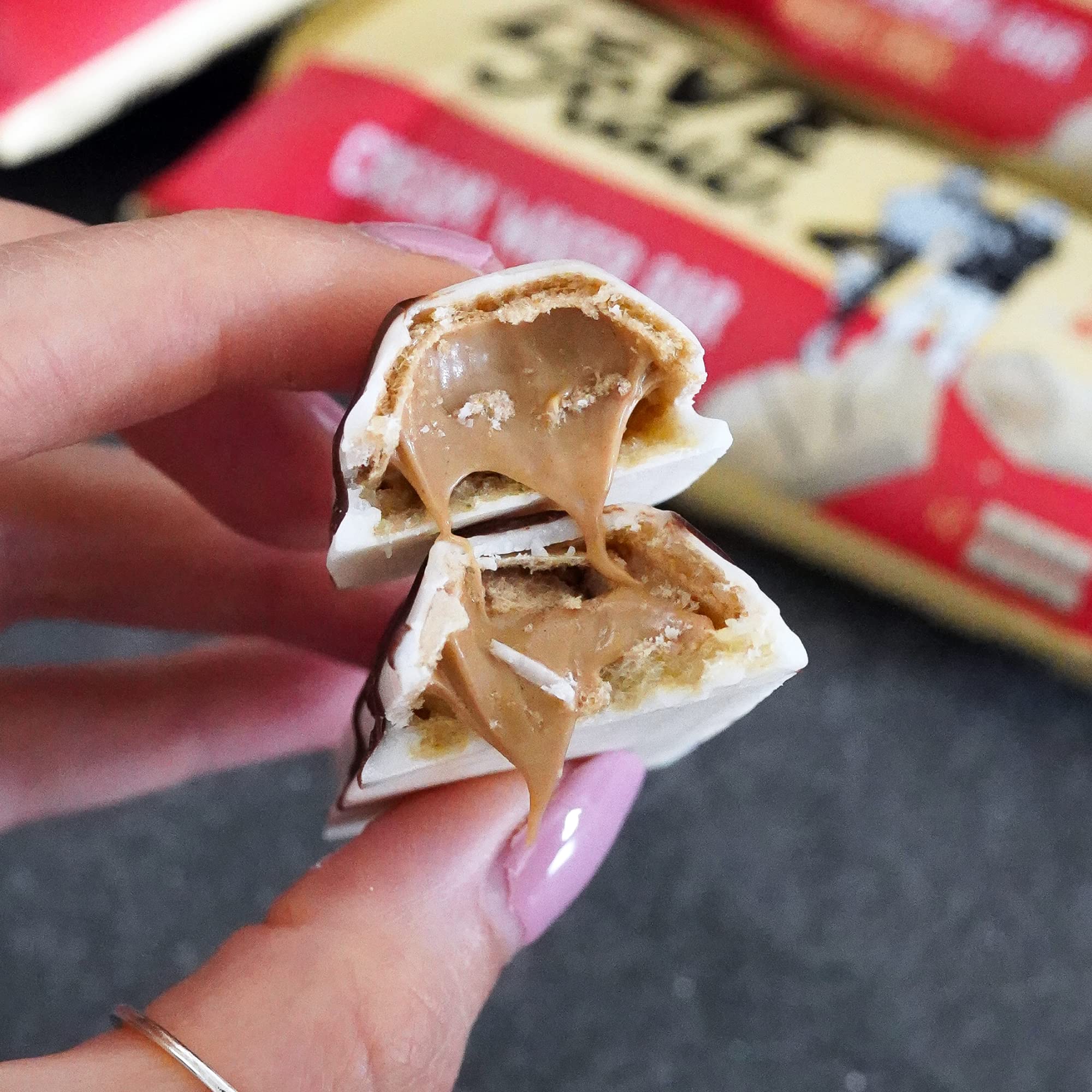 LoveRaw Cream Wafer Bars - Vegan Chocolate Bar, Dairy-Free, Palm Oil Free, No Refined Sugar, 45g 6