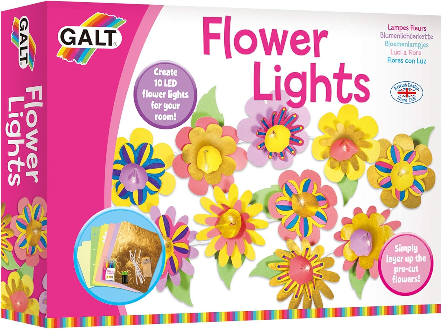 Galt Screen Print Stickers Craft Kit - Animal Theme Arts & Crafts for Kids Ages 6+