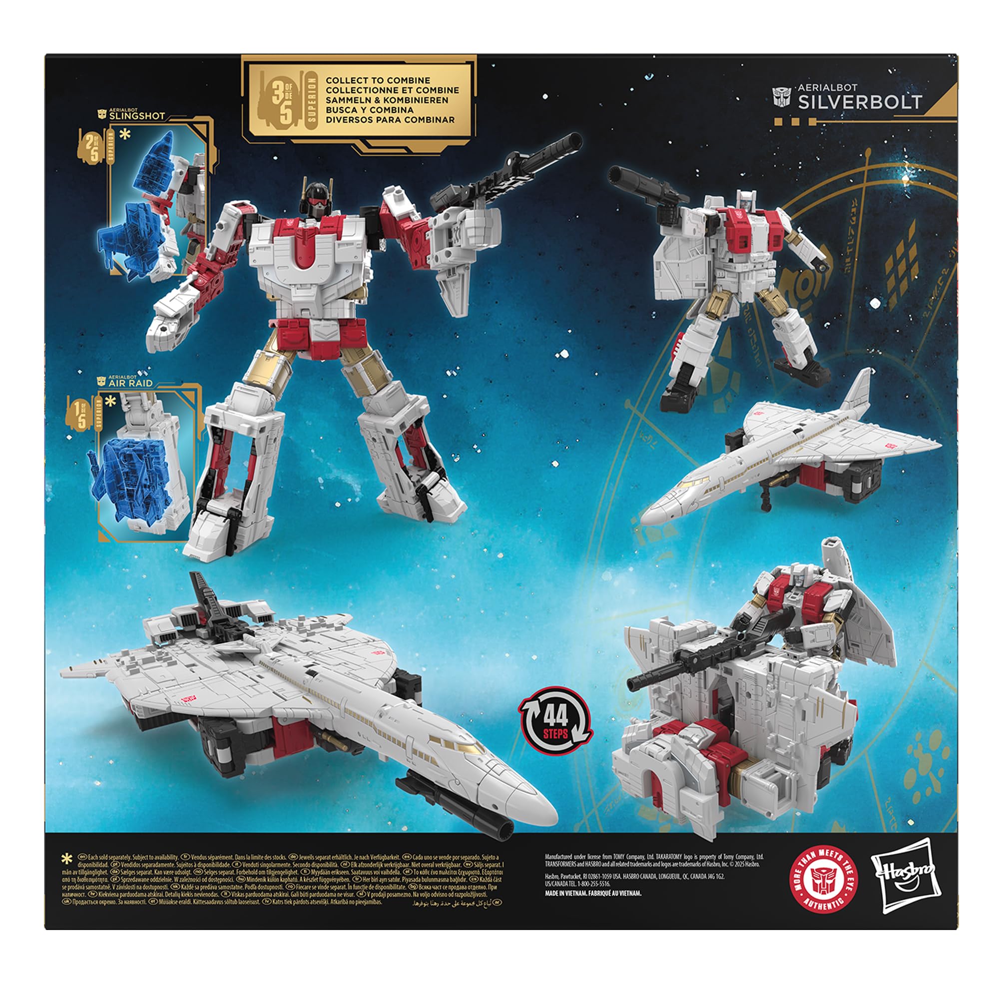 Transformers Age of the Primes Commander Class Aerialbot Silverbolt Action Figure | 17.5 cm | Ages 8+ 7