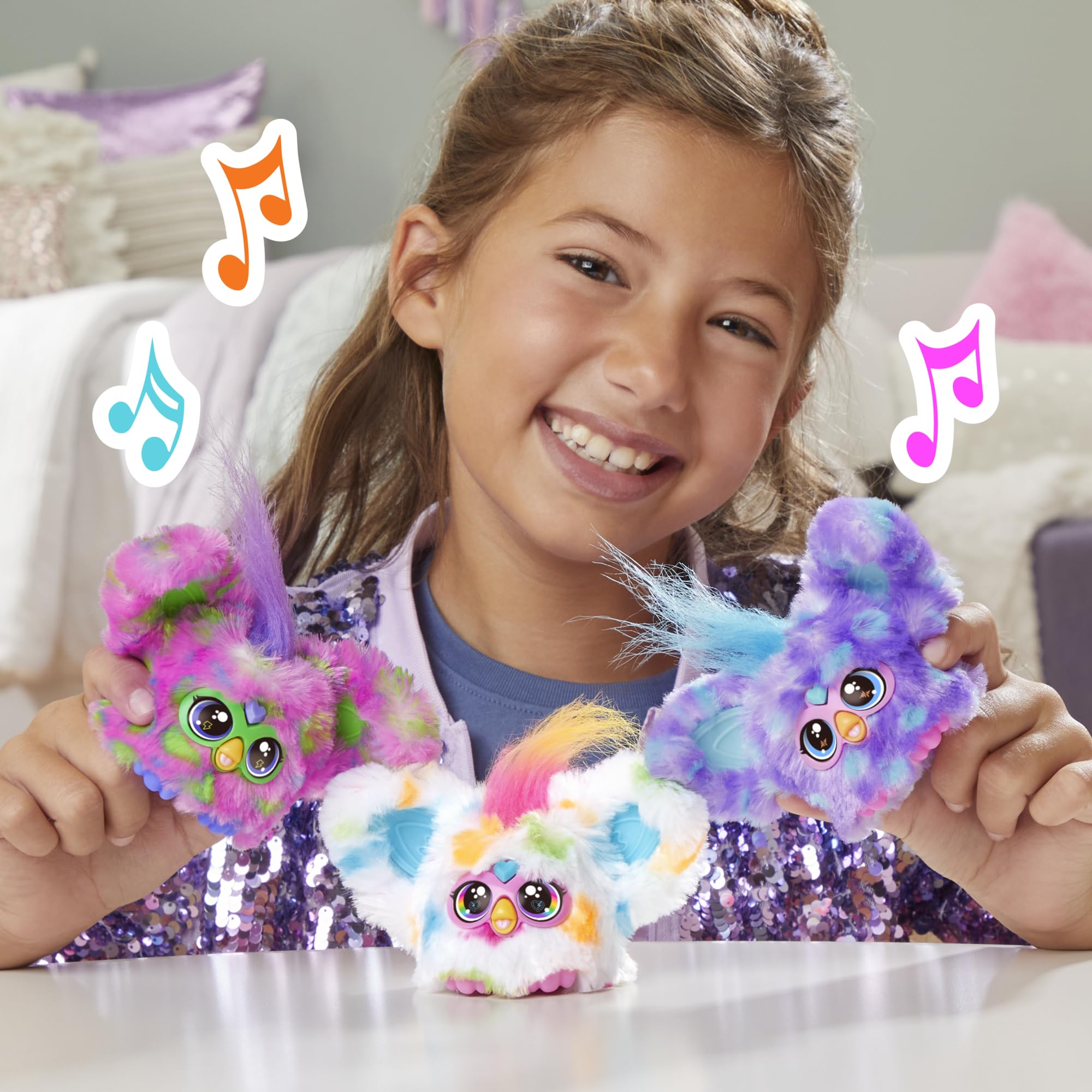 Furby Groo-Vee Electronica Music Mini Electronic Plush Toy 8
