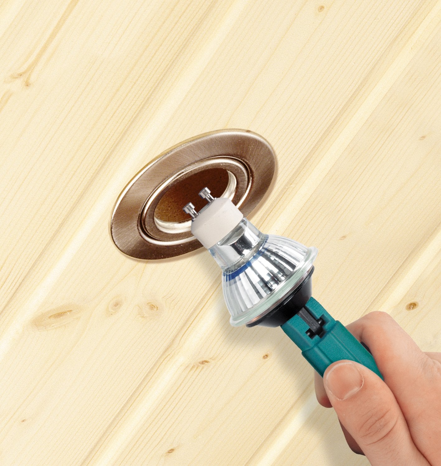 Wolfcraft 5499000 – Halogen Bulb Extractor Tool for GU10 and High-Voltage Lamps 8