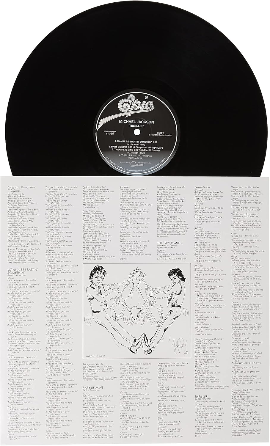 Michael Jackson - Thriller Vinyl 4