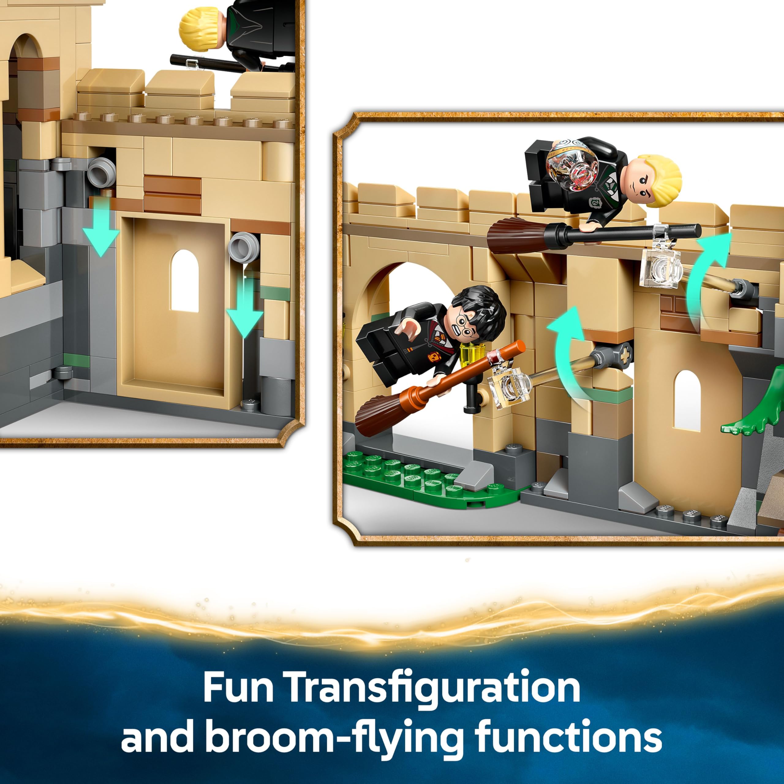 LEGO Harry Potter Hogwarts Castle: Flying Lessons Set 76447 | Ages 9+ 5