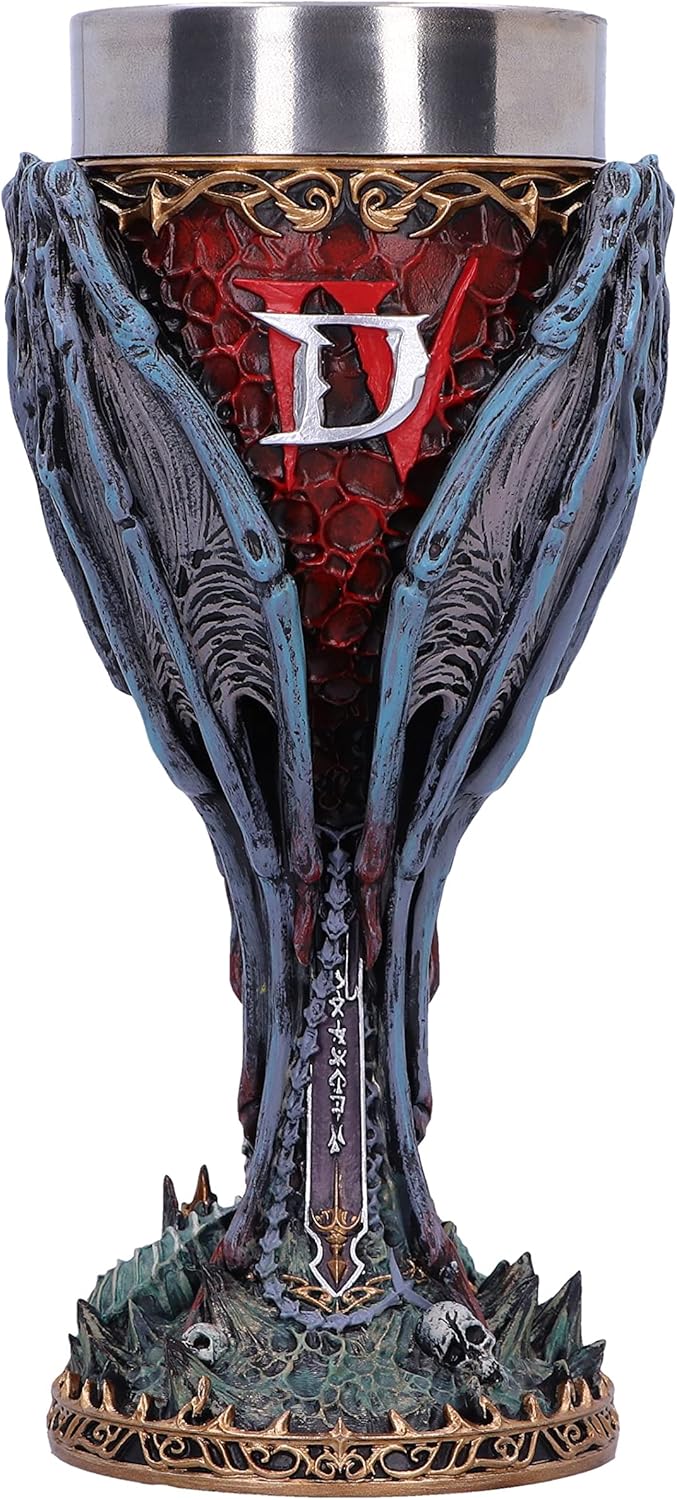 Nemesis Now Diablo IV - Lilith Resin Goblet (B6442X3) 15