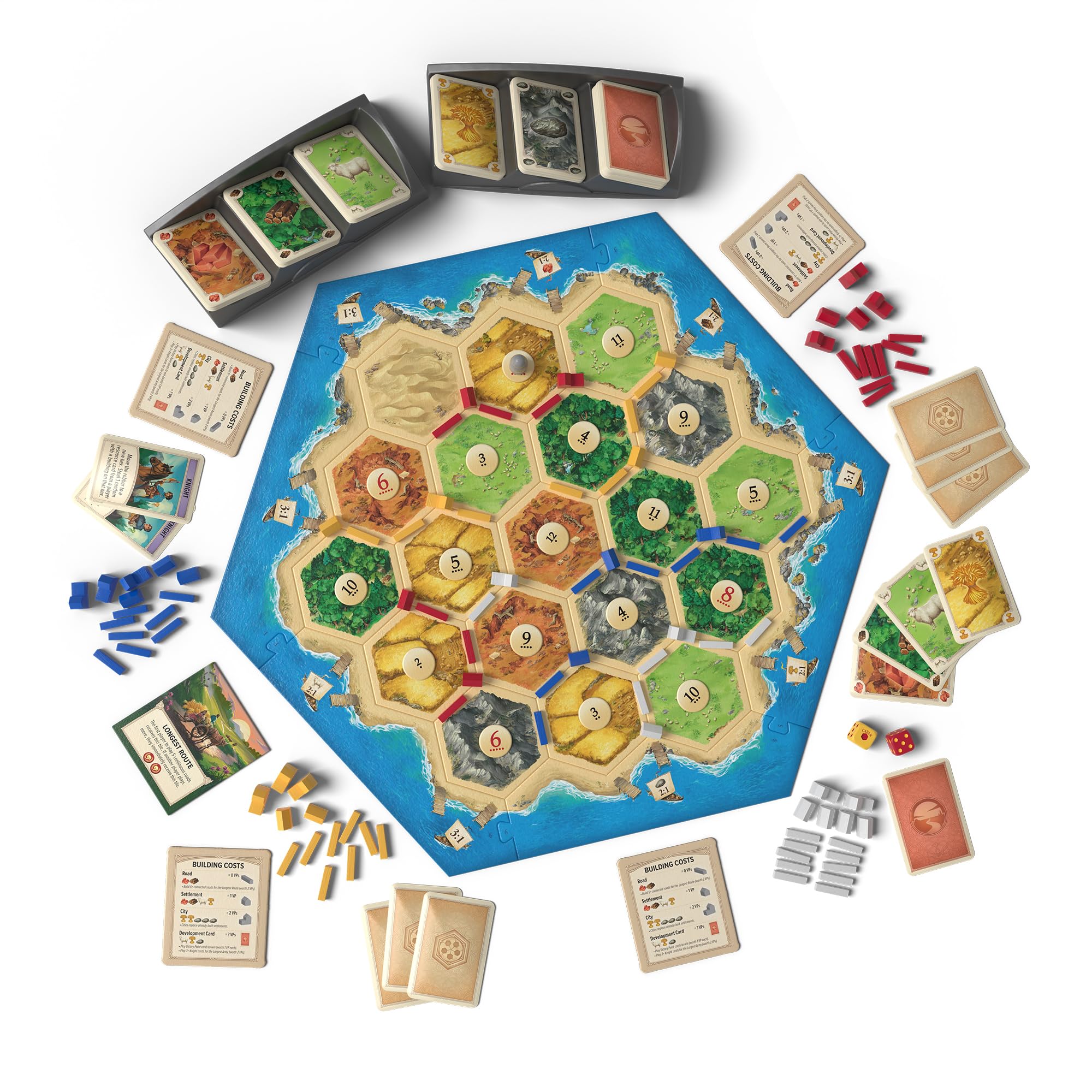 CATAN 6th Edition Board Game for 3-4 Players, Ages 10+ 3