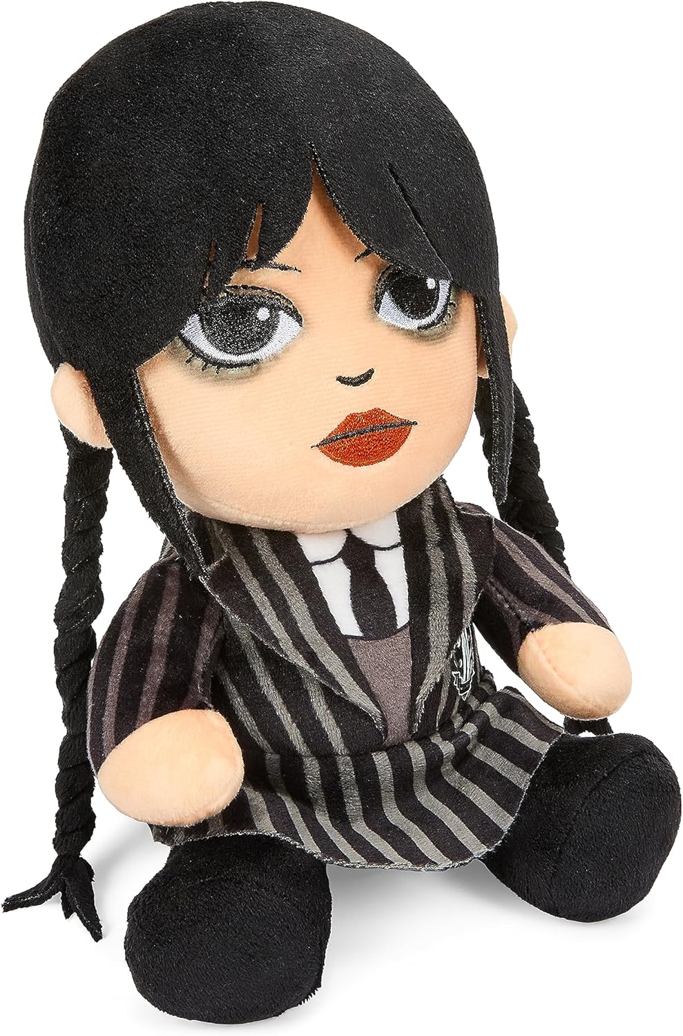 Wednesday Addams Phunny Plush - Soft Stuffed Animal Collectible by Kidrobot