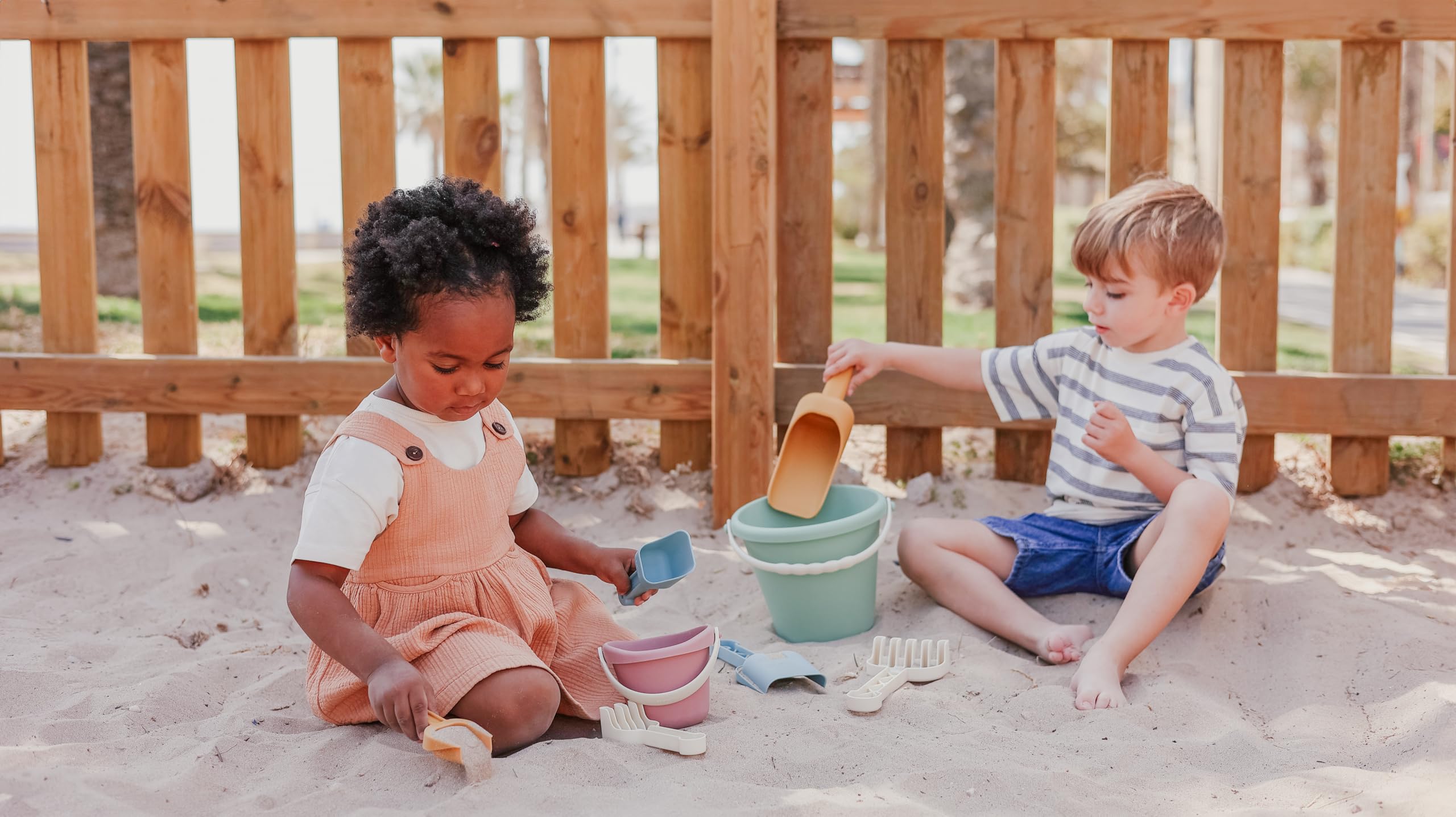 Miniland ECO Baby Sand Set - Durable Beach Toy for Ages 18 Months+ | Multicolor 7