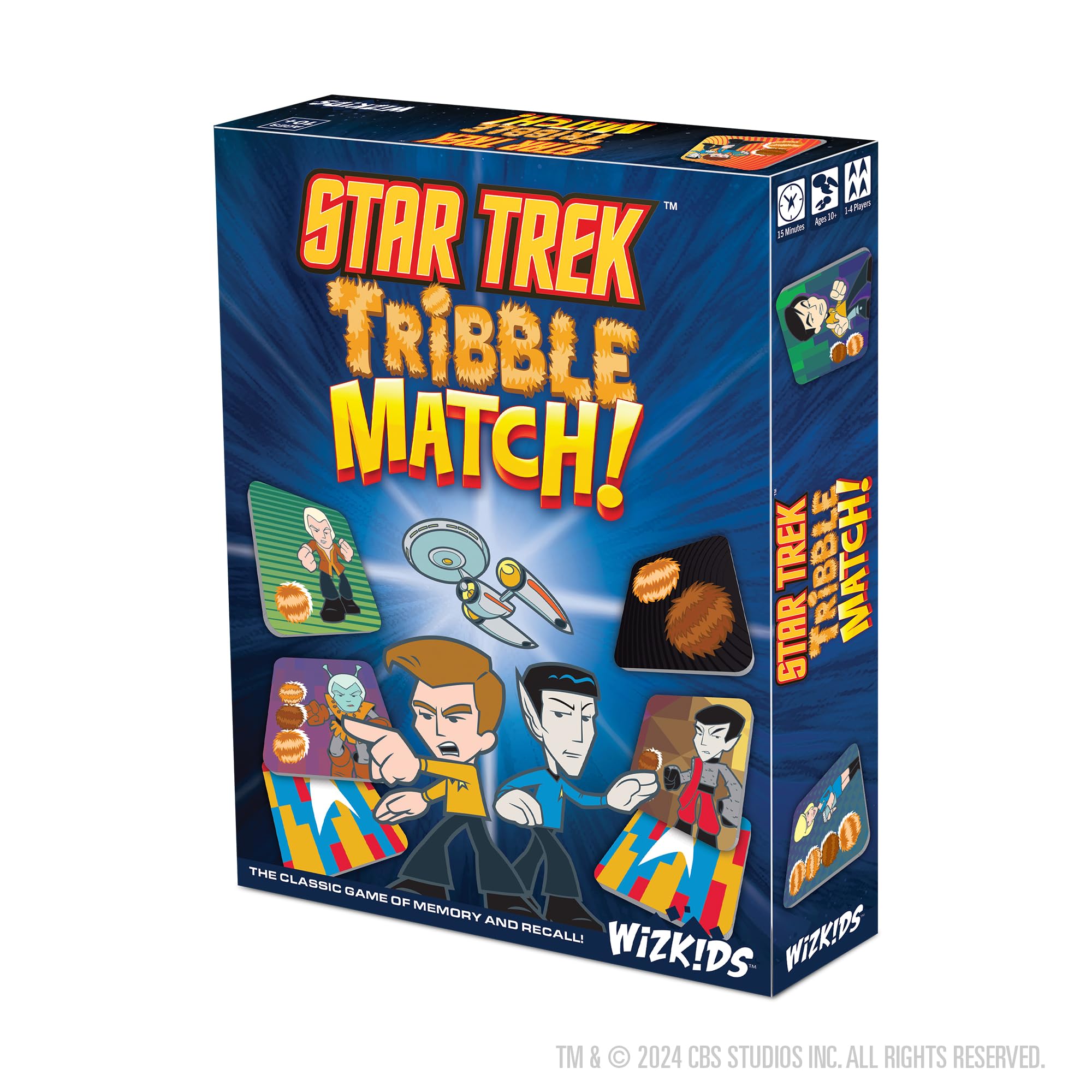 WizKids Star Trek Tribble Match Board Game | Memory Matching | 15 Min Playtime 2