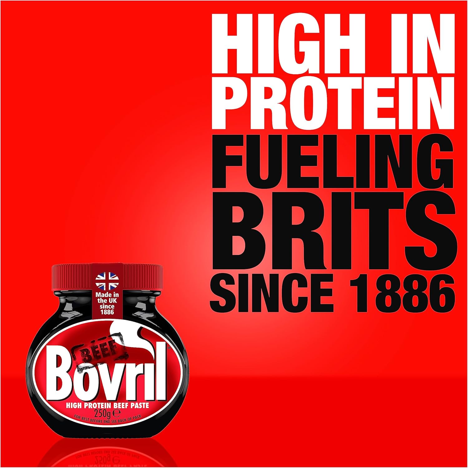 Bovril Beef & Yeast Extract Paste - High in Protein, Versatile Beef Spread for Drinks, Cooking & Toast, 250g 3
