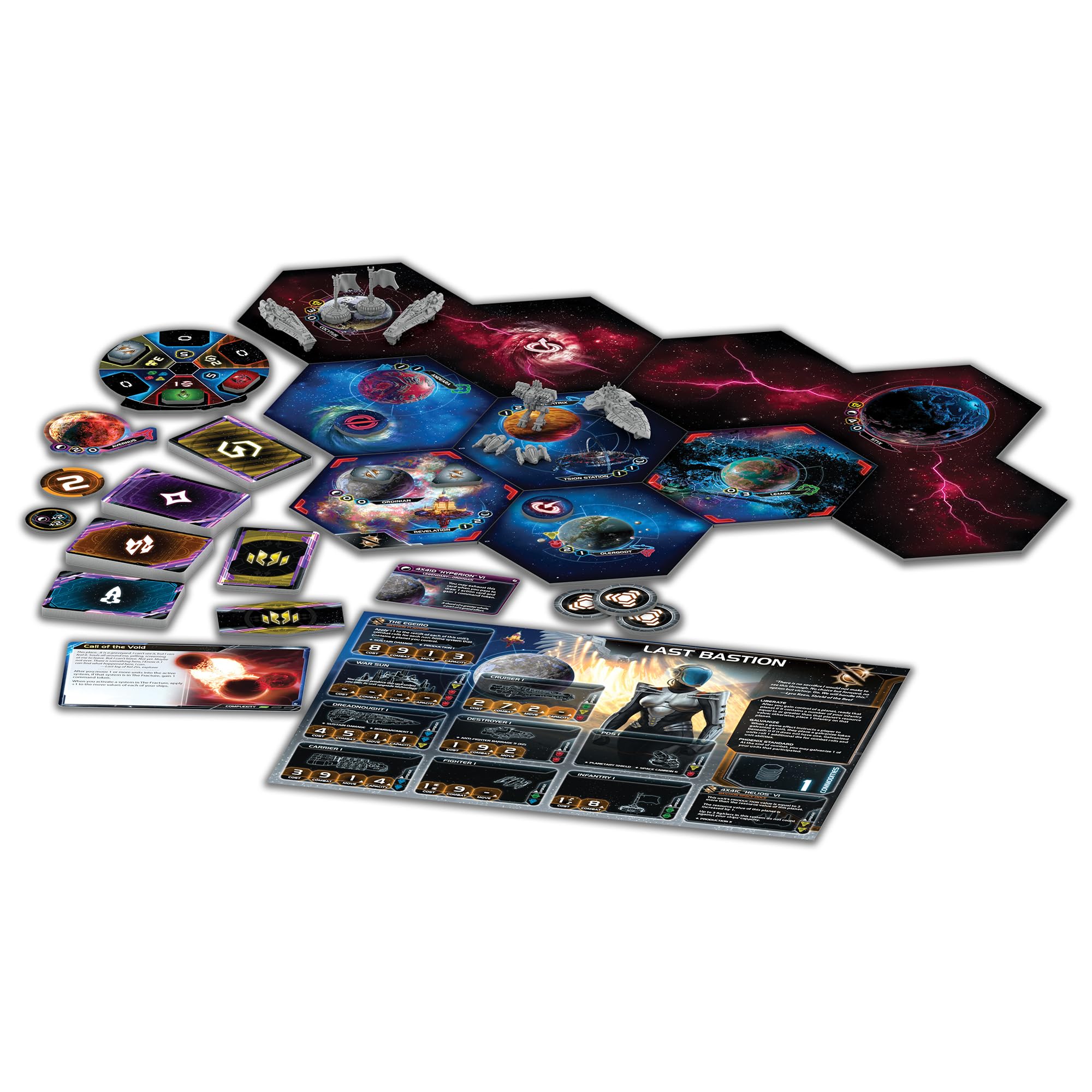 Asmodee Twilight Imperium: Thunder's Edge Expansion for 4th Edition Board Game | 3-8 Players | 240 Min 2