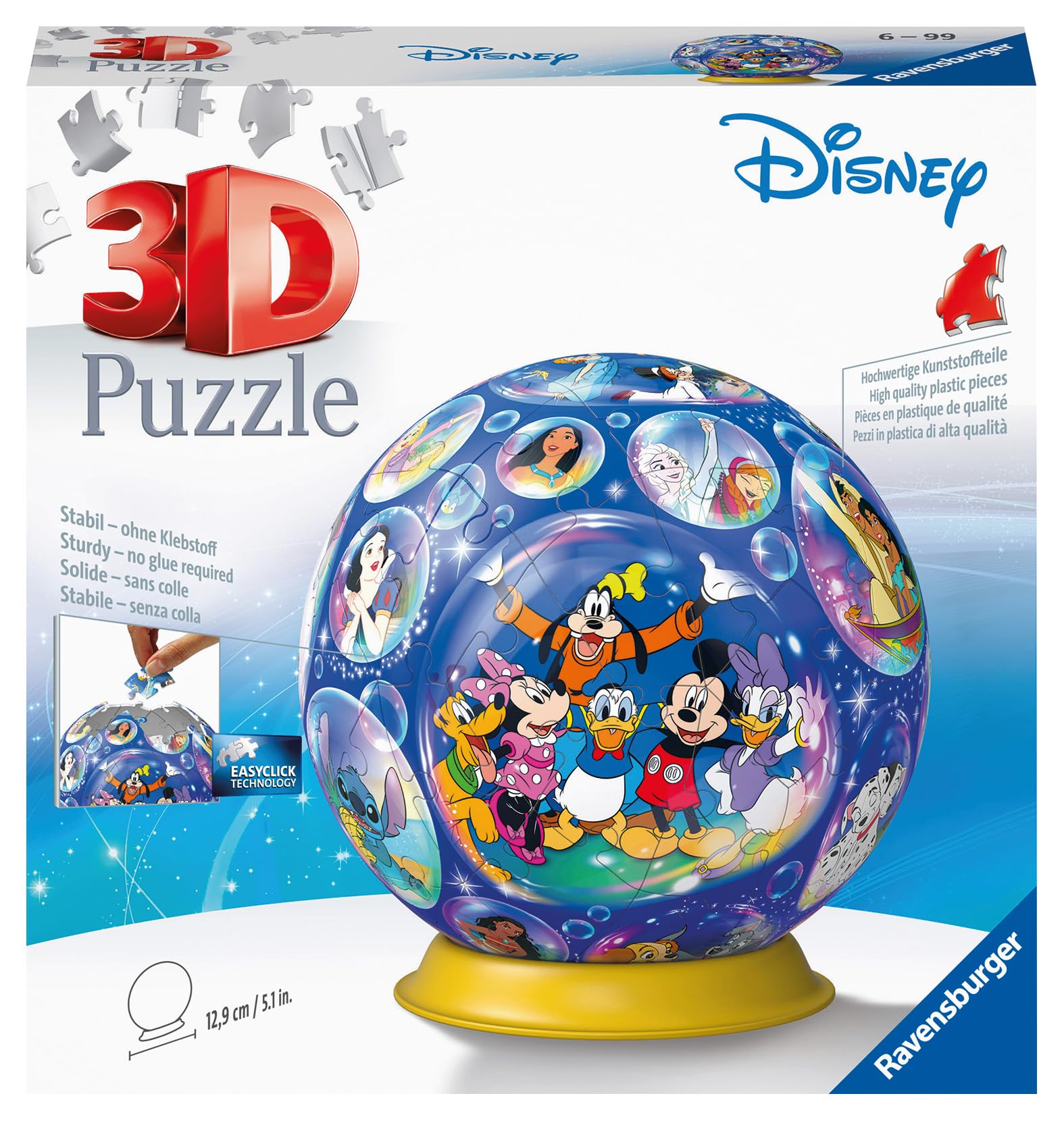 Ravensburger Classic Disney Characters 3D Jigsaw Puzzle - 72 Pieces, No Glue Required 5