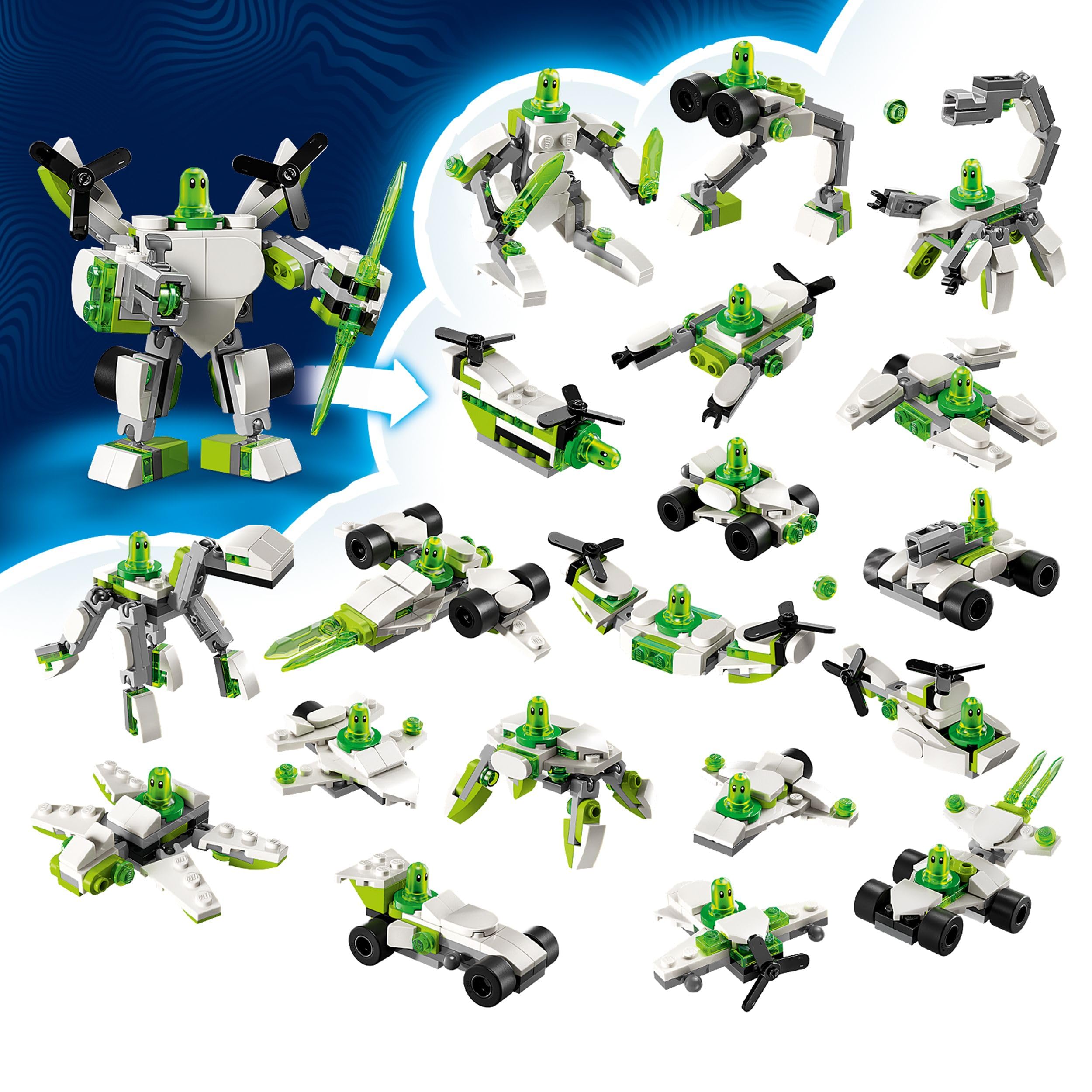 LEGO DREAMZzz Z-Blob’s Robot and Vehicle Adventures Set - 20 Build Options for Ages 7+ 5