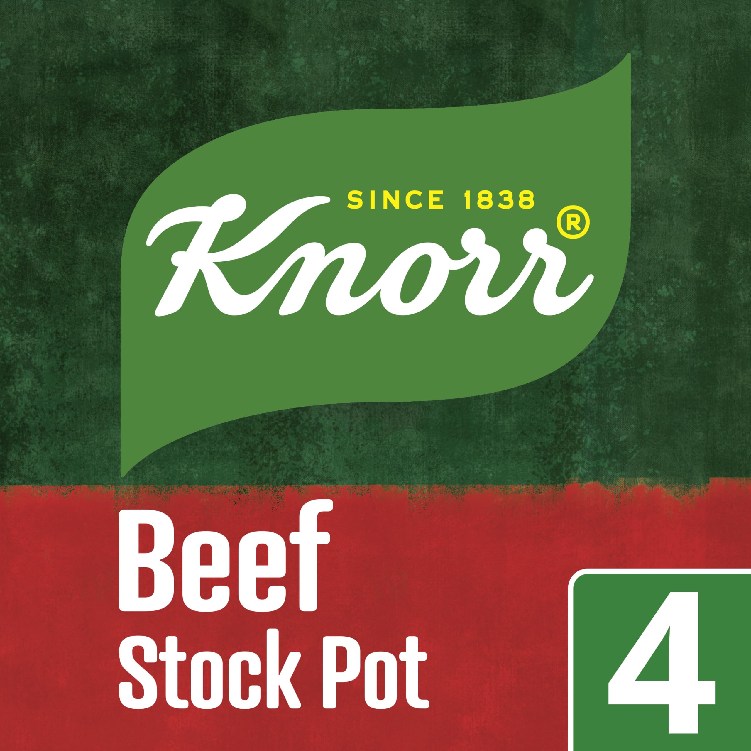 Knorr - Beef Stock Pots (112g Pack of 4)