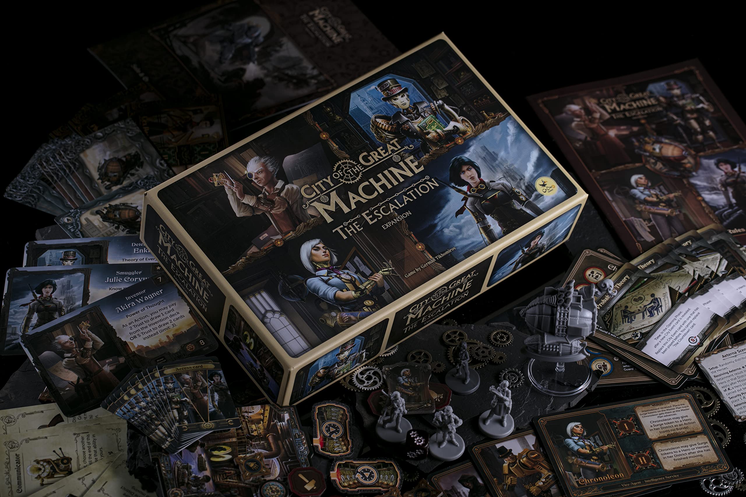 City of The Great Machine: The Escalation Board Game Expansion - 1-4 Players 6