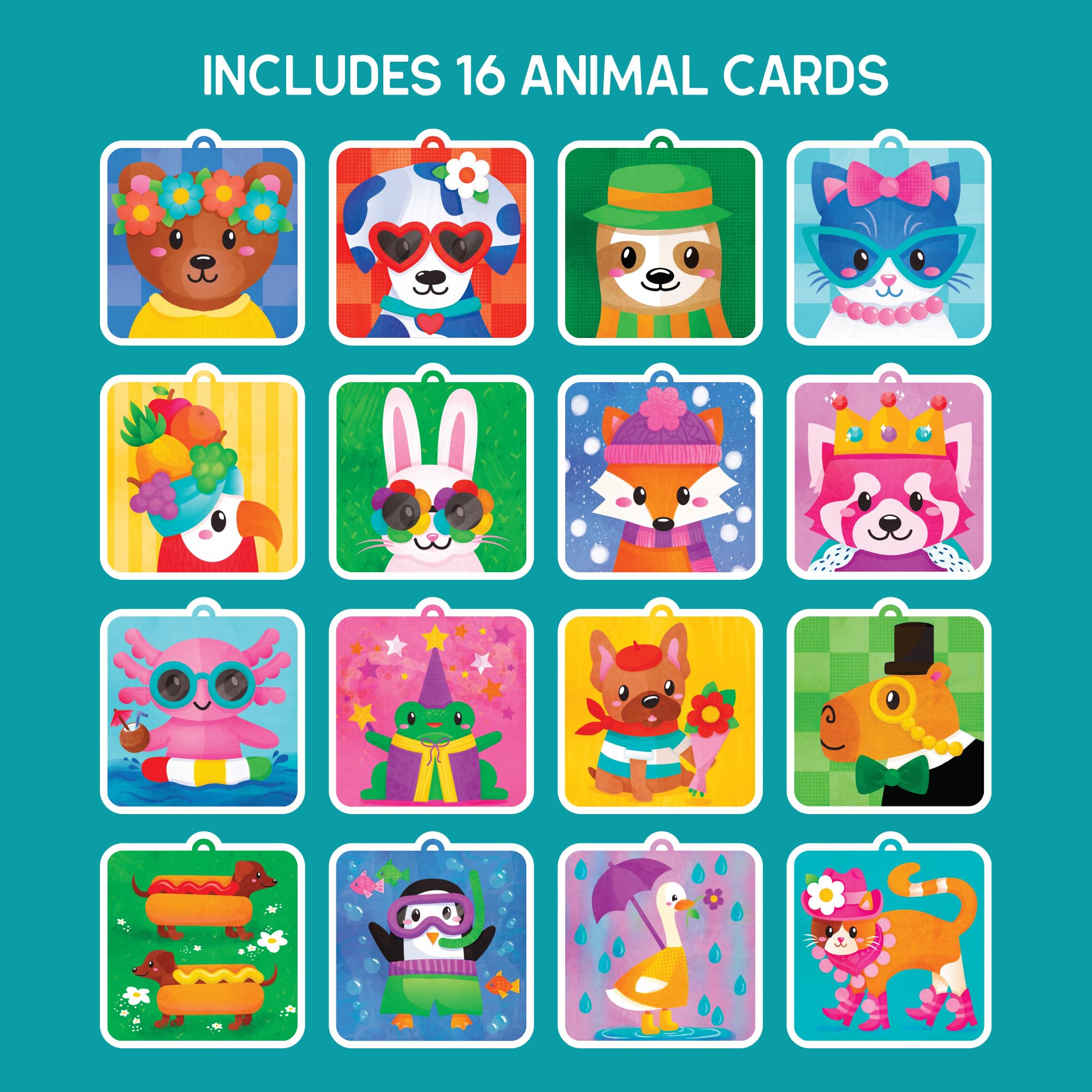 Learning Resources Pom Pom Kit Animal Dress-Up - Arts & Crafts for 5+ Year Olds 7