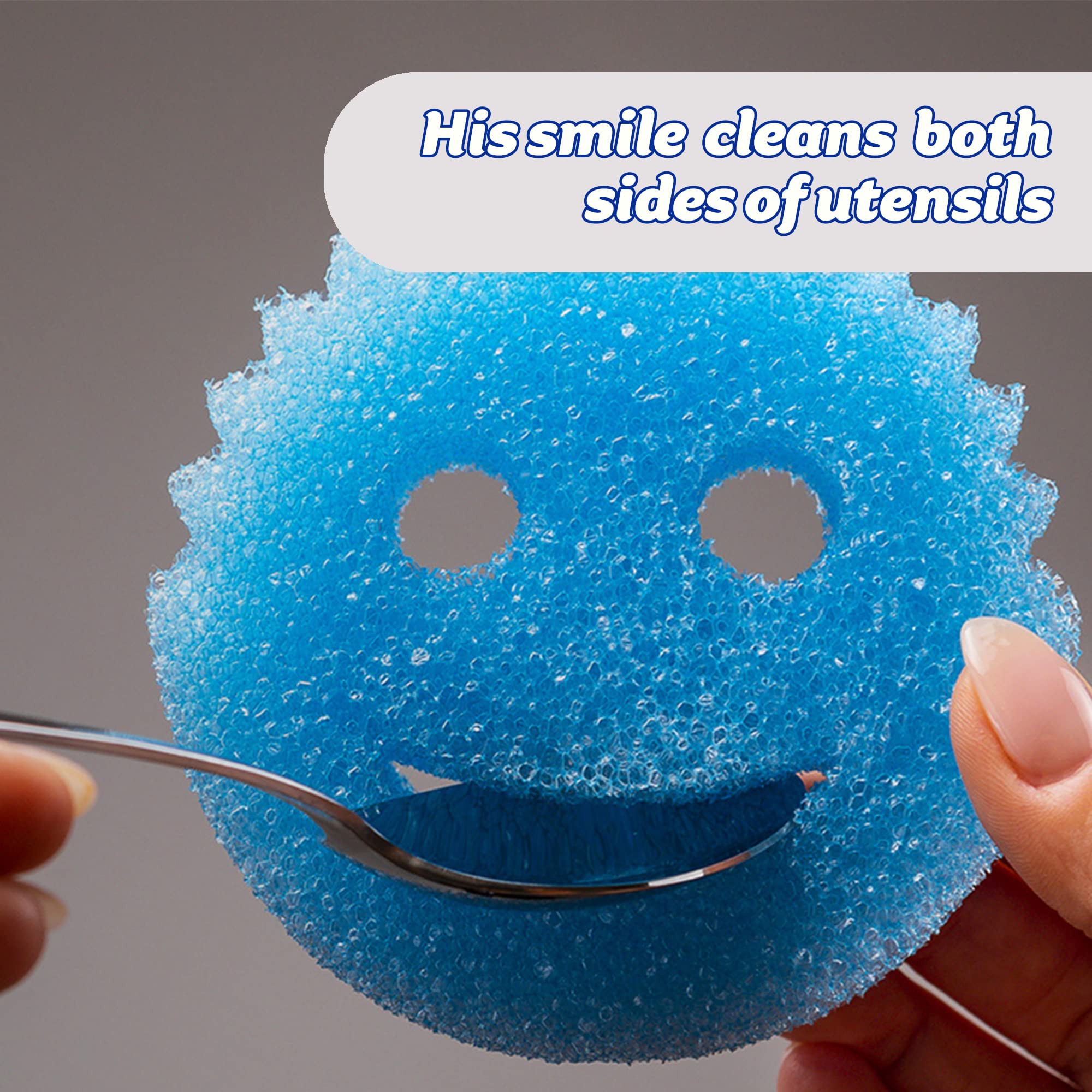 Scrub Daddy - Colors Kitchen Sponges, Dish Sponges for Washing Up, FlexTexture Design 7