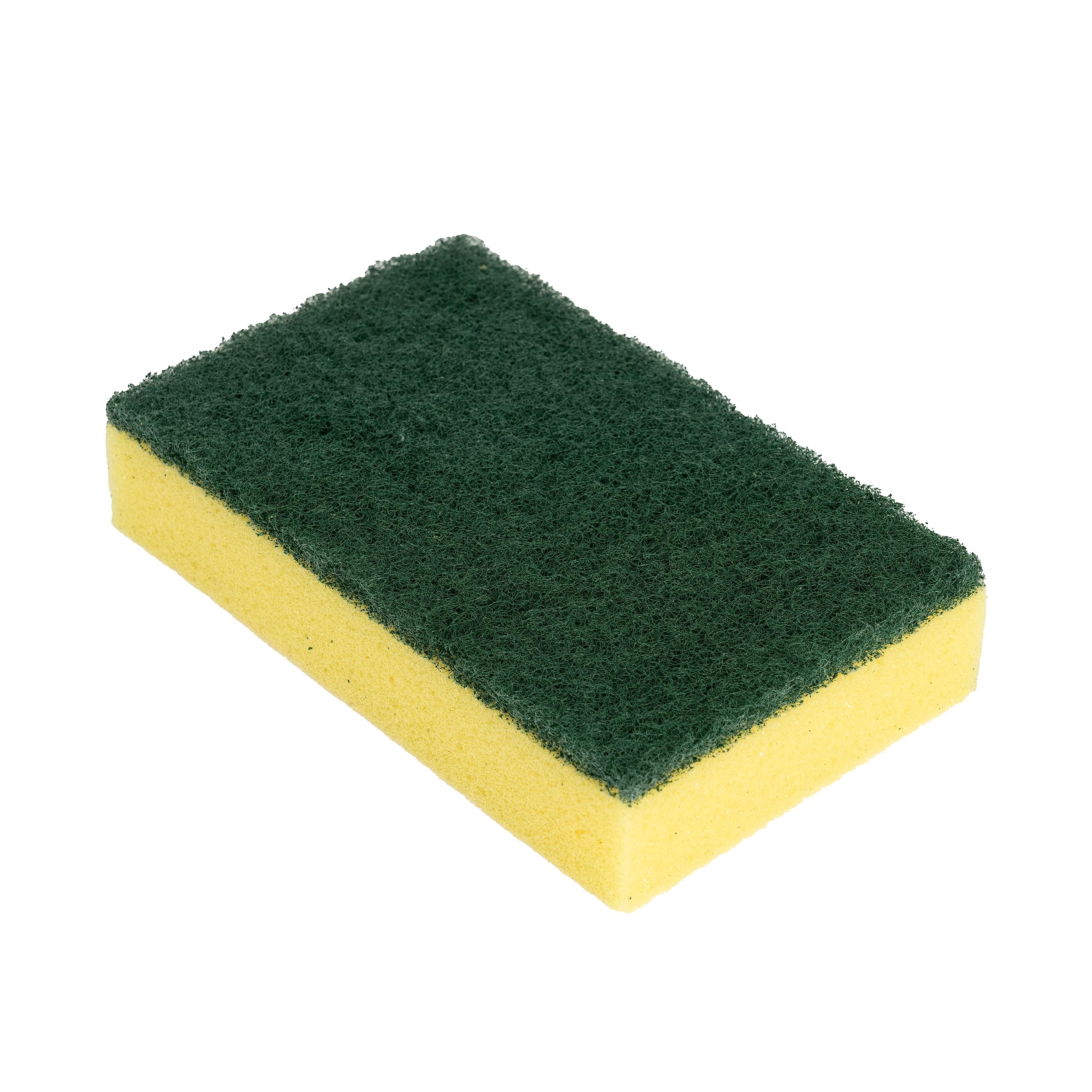 Blake & White - Heavy Duty Sponge Scourers 10 Pack Dual-Sided Yellow & Green 3