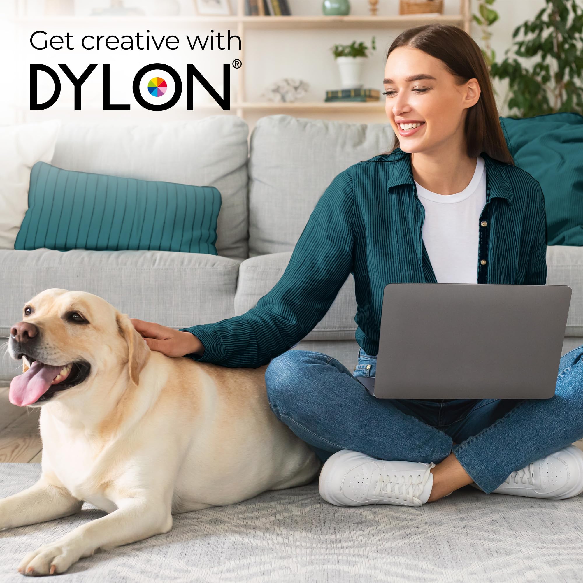 Dylon - Washing Machine Fabric Dye Pod for Clothes & Soft Furnishings, 350g – Emerald Green 9