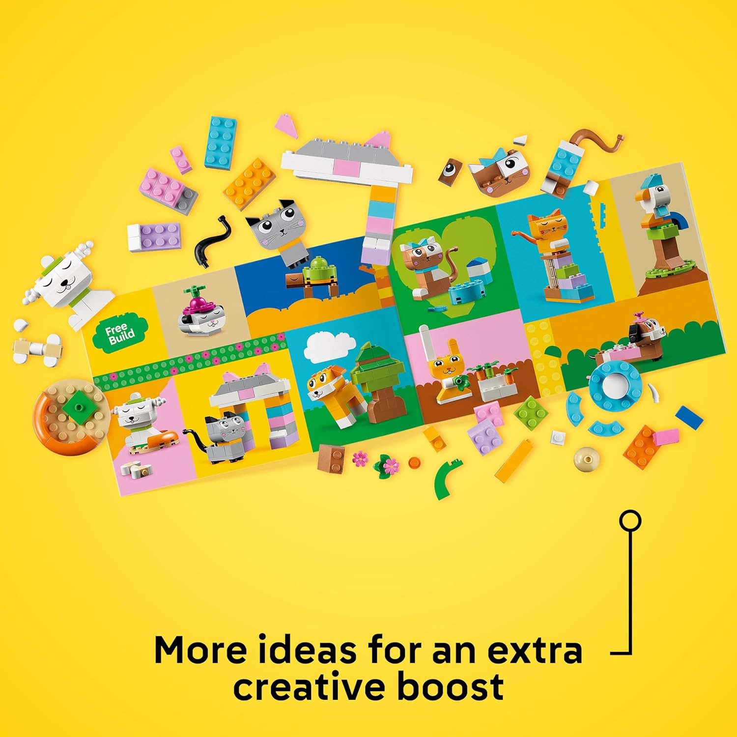 LEGO Classic Creative Pets - Animal Building Toy Set for Kids 5+ 5