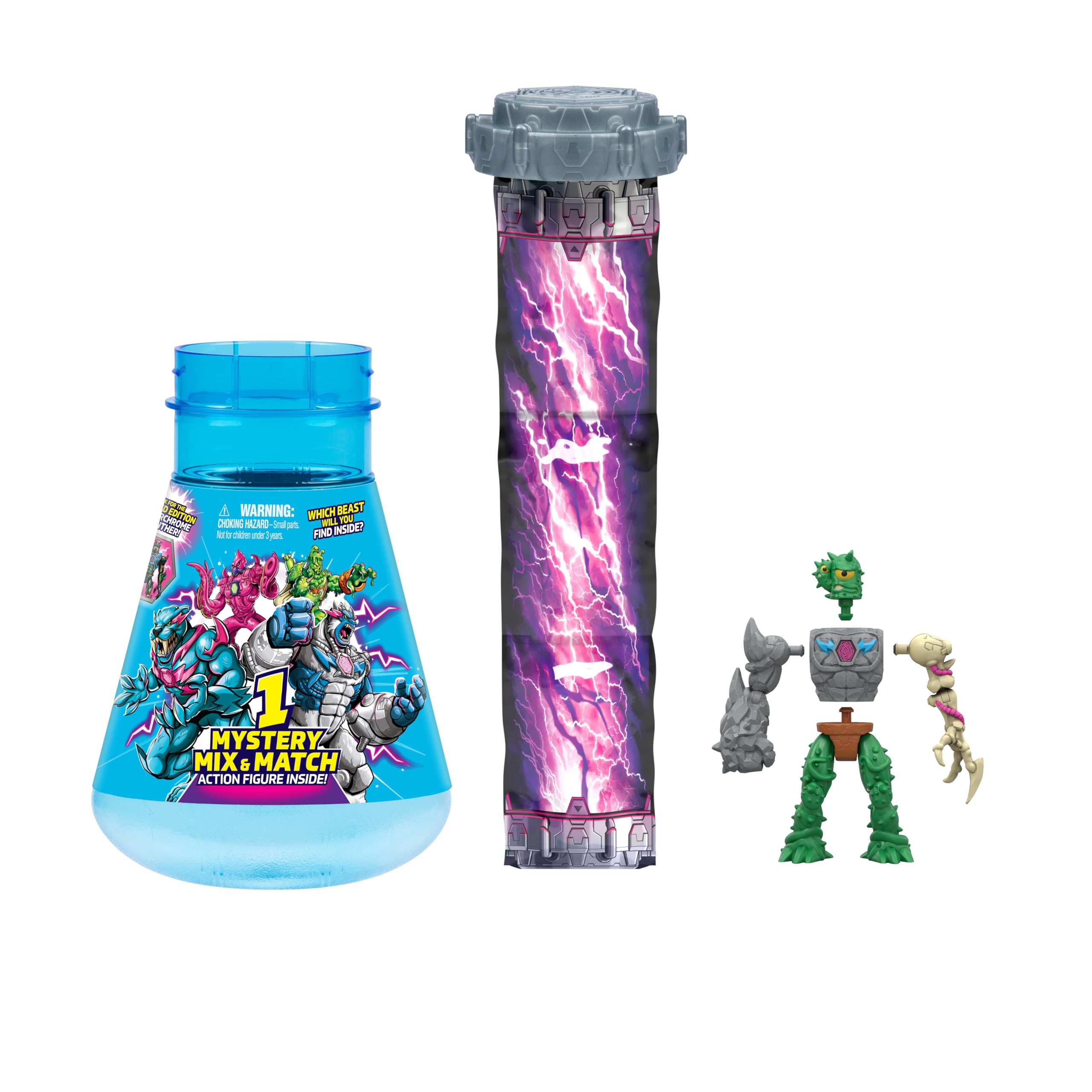 MrBeast Lab Hybrids - Mix & Match Action Figures with Millions of Combinations 5