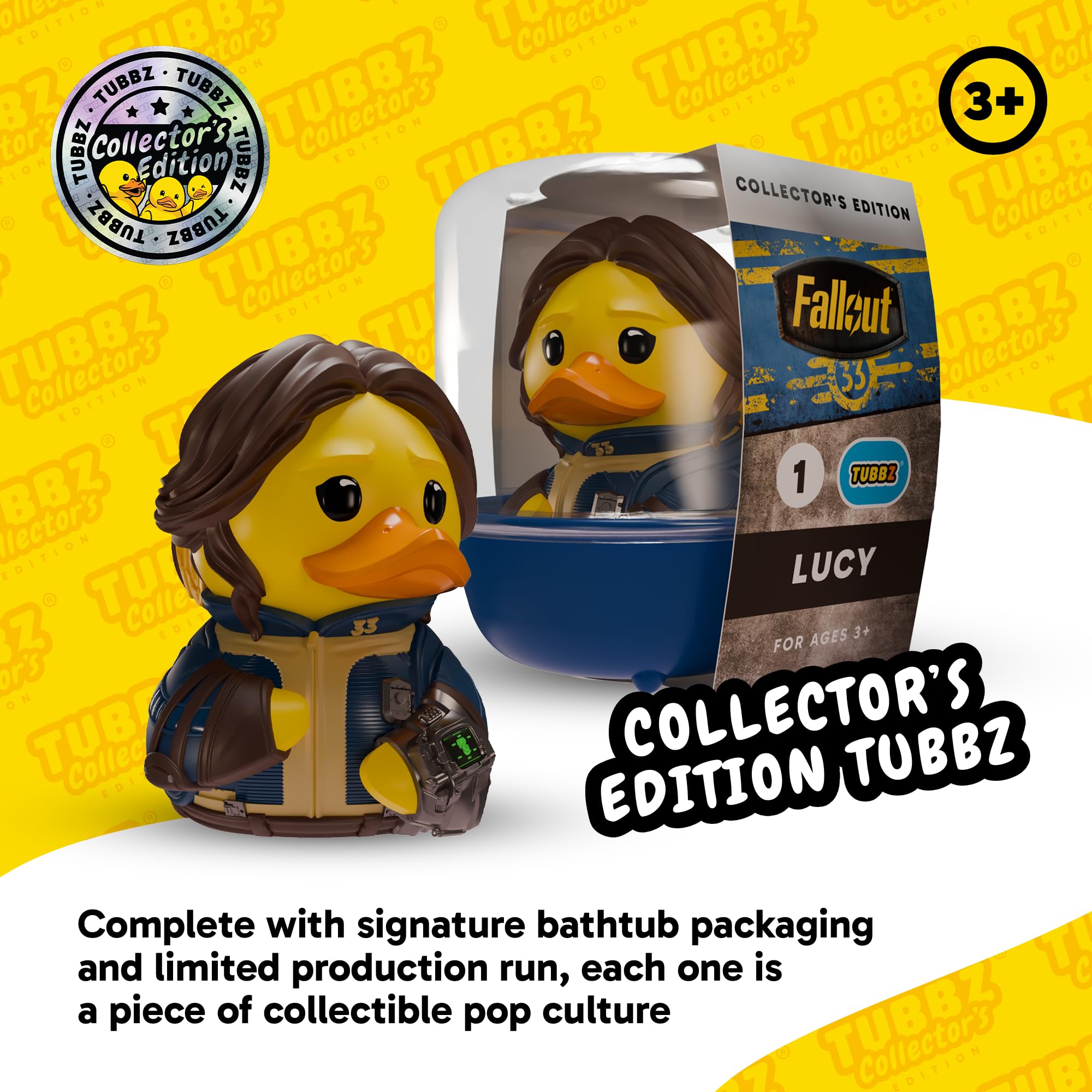 TUBBZ DC Comics Supergirl Cosplaying Rubber Duck Collectible Figure | 9cm Tall 3