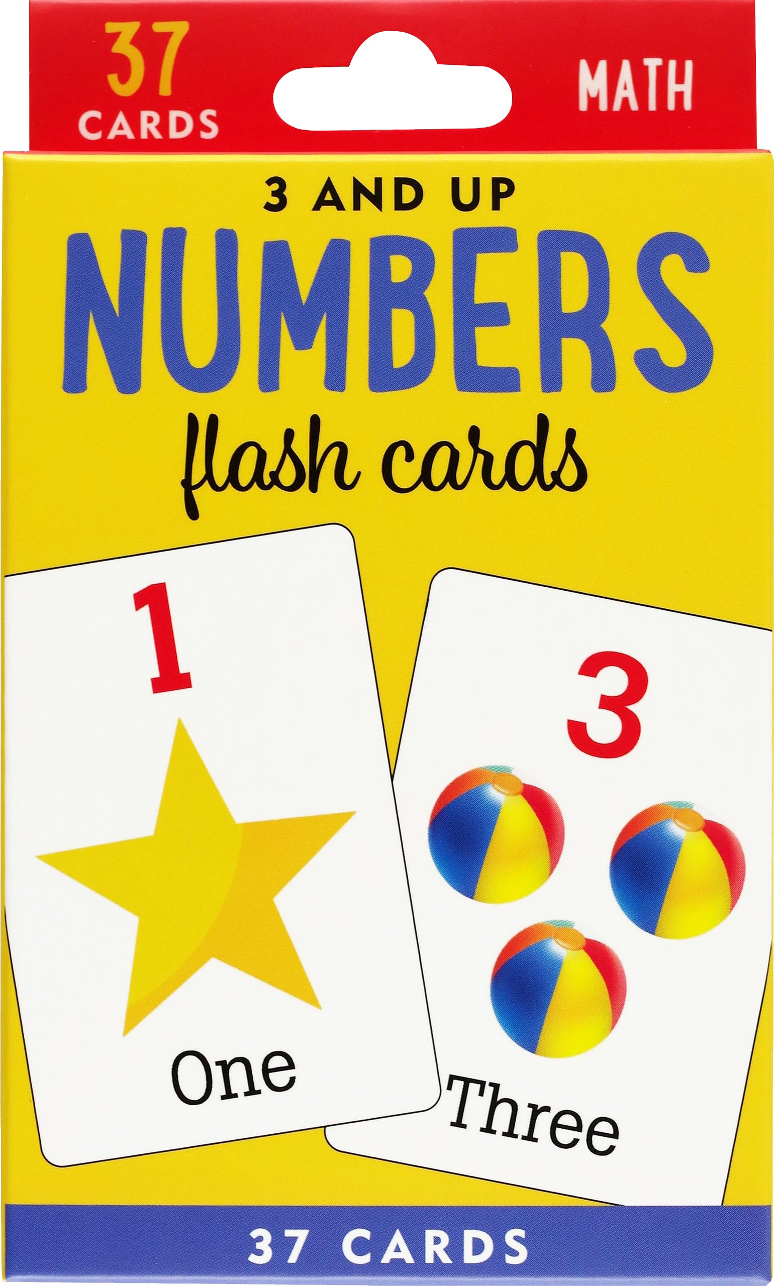 Peter Pauper Press Numbers Flash Cards - Learning Numbers, Values, and Words | Ages 3+ 1
