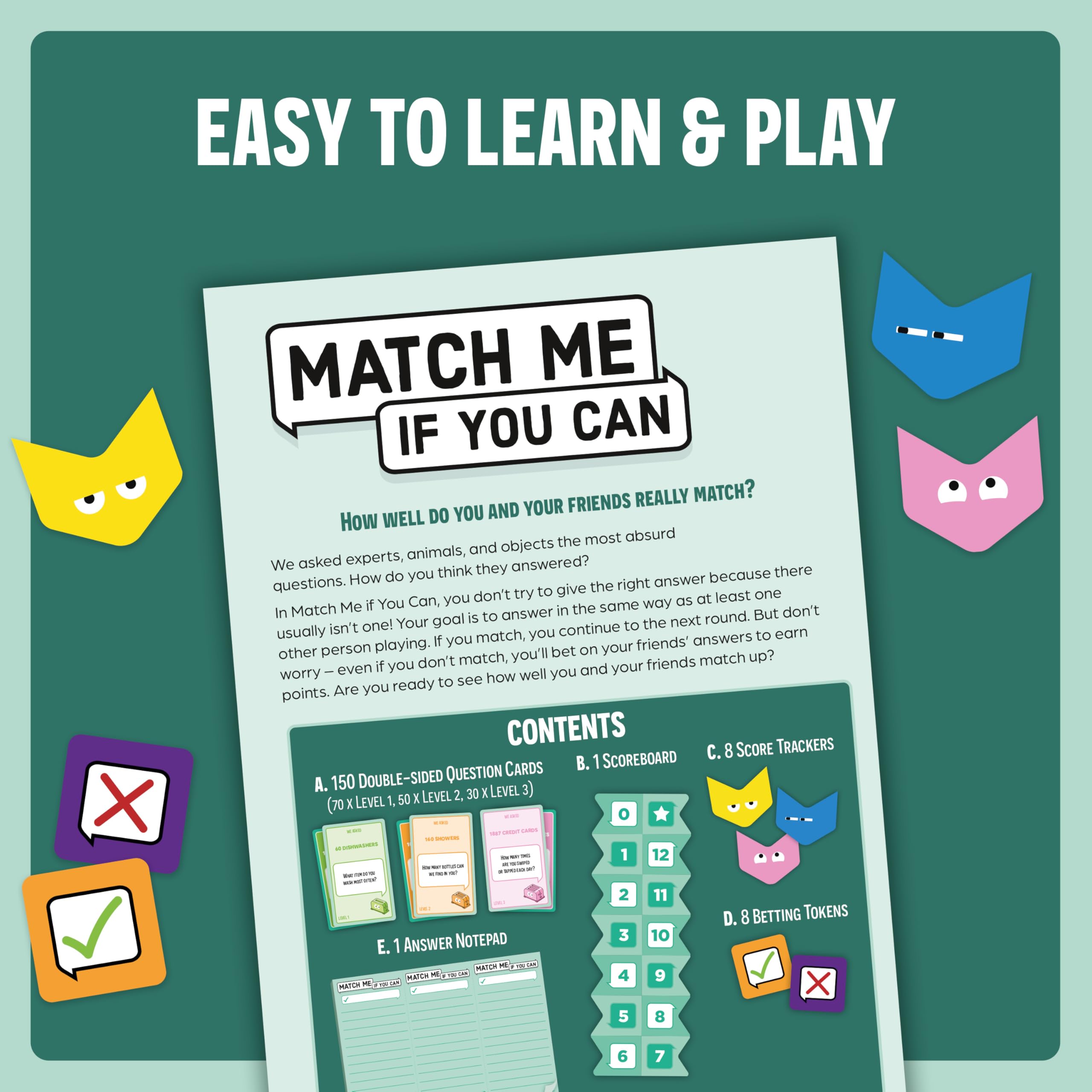 Ravensburger Match Me If You Can Game Strategy Board Game for Adults and Kids 7