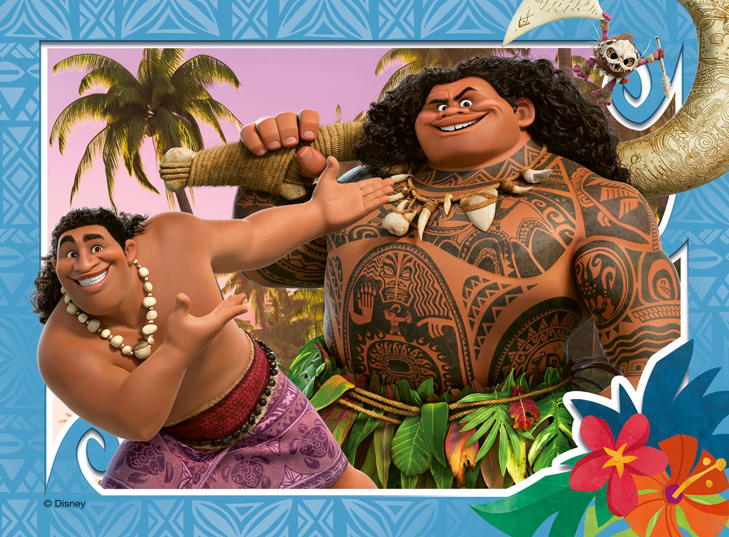 Ravensburger Disney Moana 2 Jigsaw Puzzles Set for Kids Age 3+ | 12, 16, 20, 24 Pieces 3