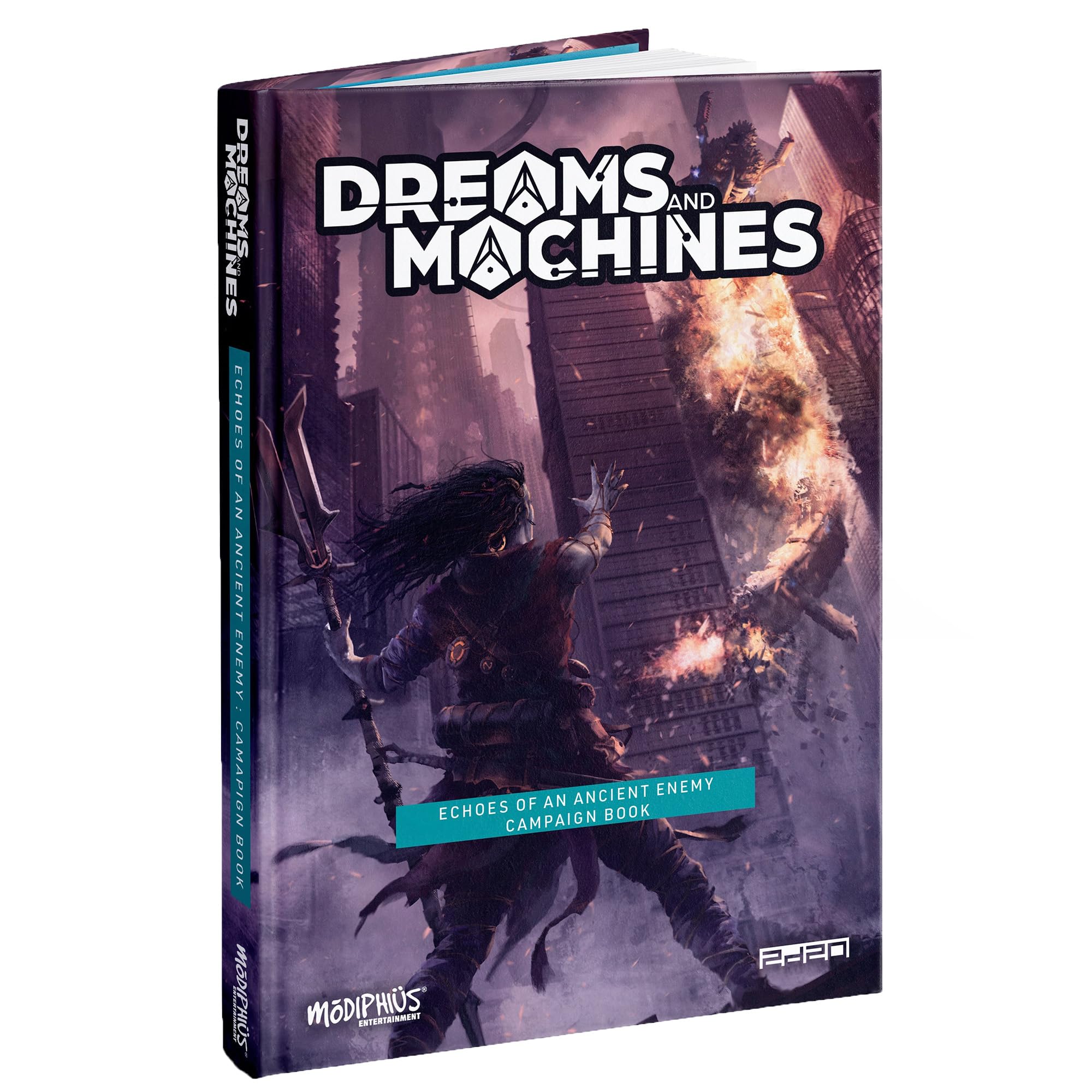 Modiphius Entertainment Dreams & Machines: Echoes Of An Ancient Enemy Campaign Book 1