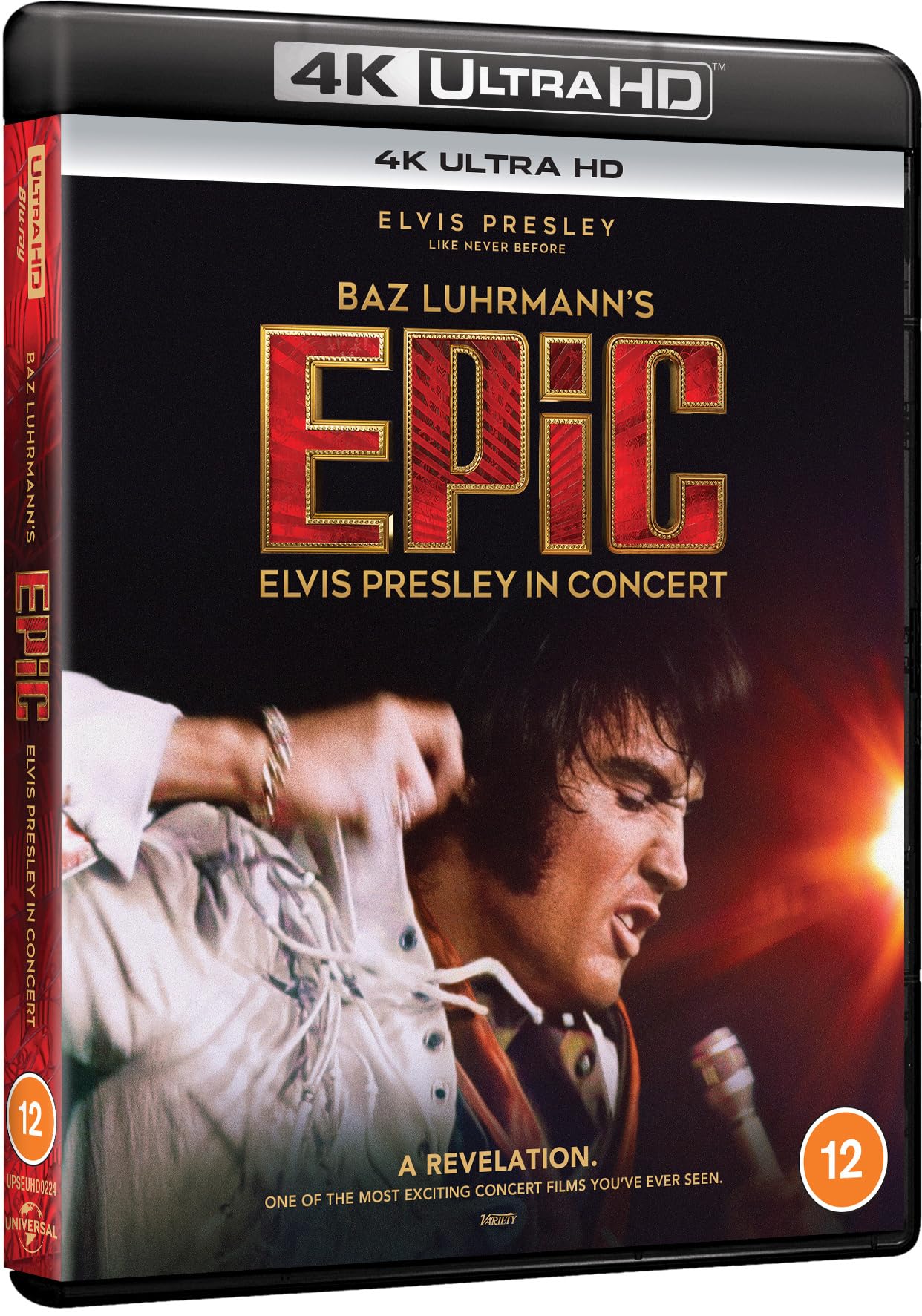 EPiC Elvis Presley in Concert [4K Ultra HD] [Blu-ray] [Region B] 1