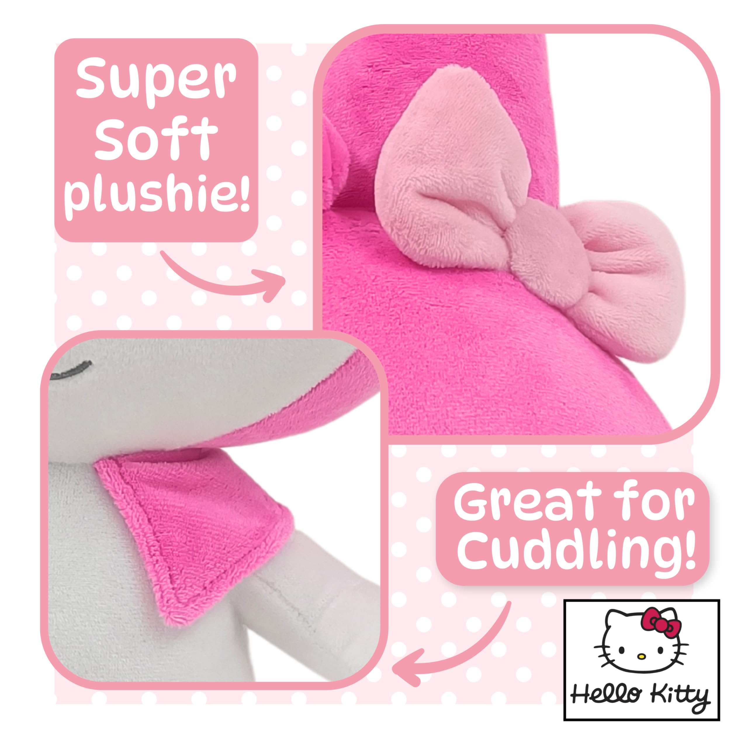 My Melody Plush 30cm - Official Sanrio Licensed Stuffed Animal for Kids & Collectors 3