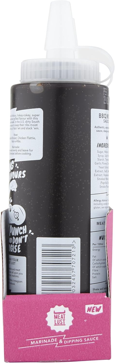 Meat Lust Barbeque Mop Sauce 250 ml (Pack of 6) 6