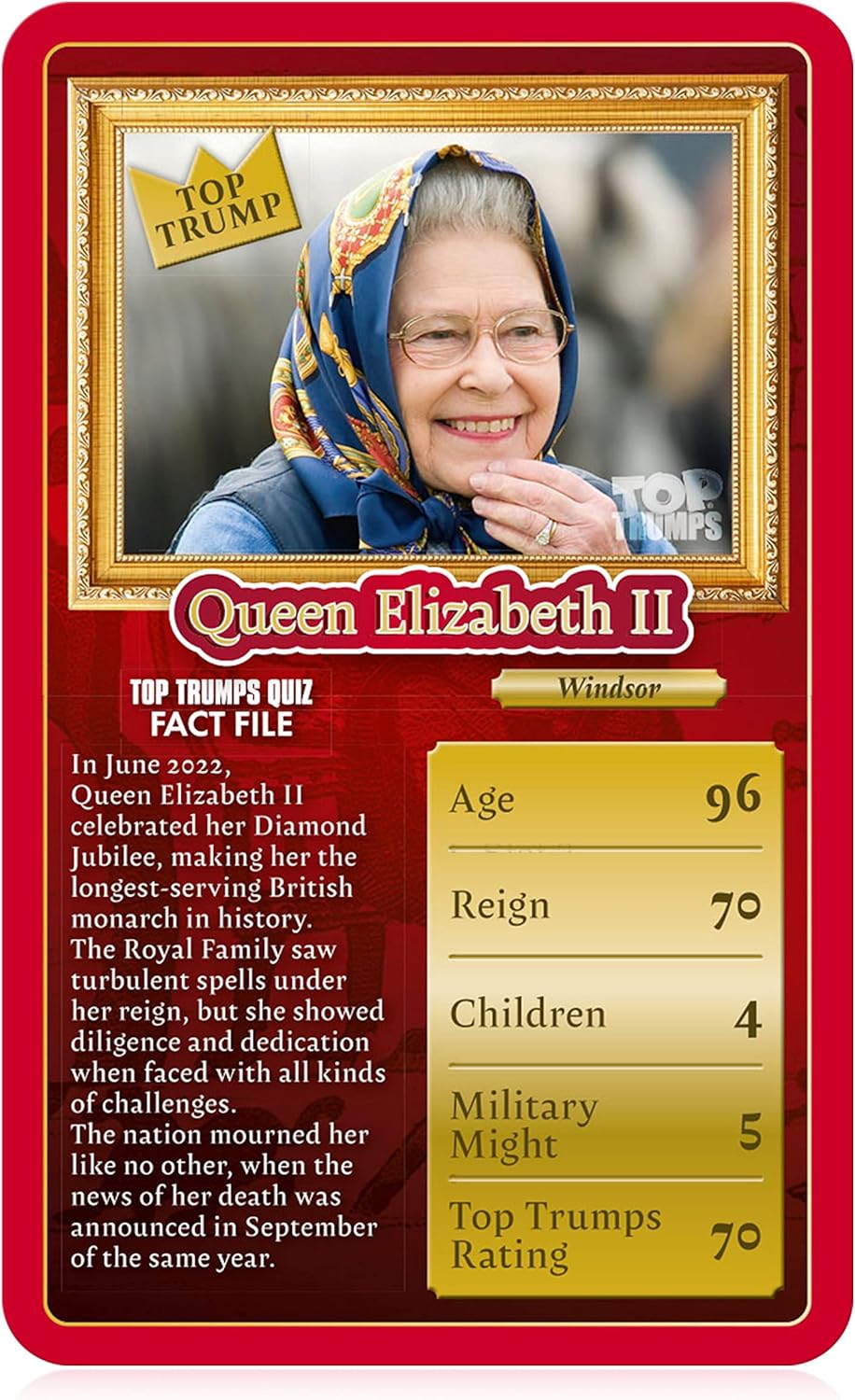 Top Trumps Kings and Queens Classics Card Game English Edition 4