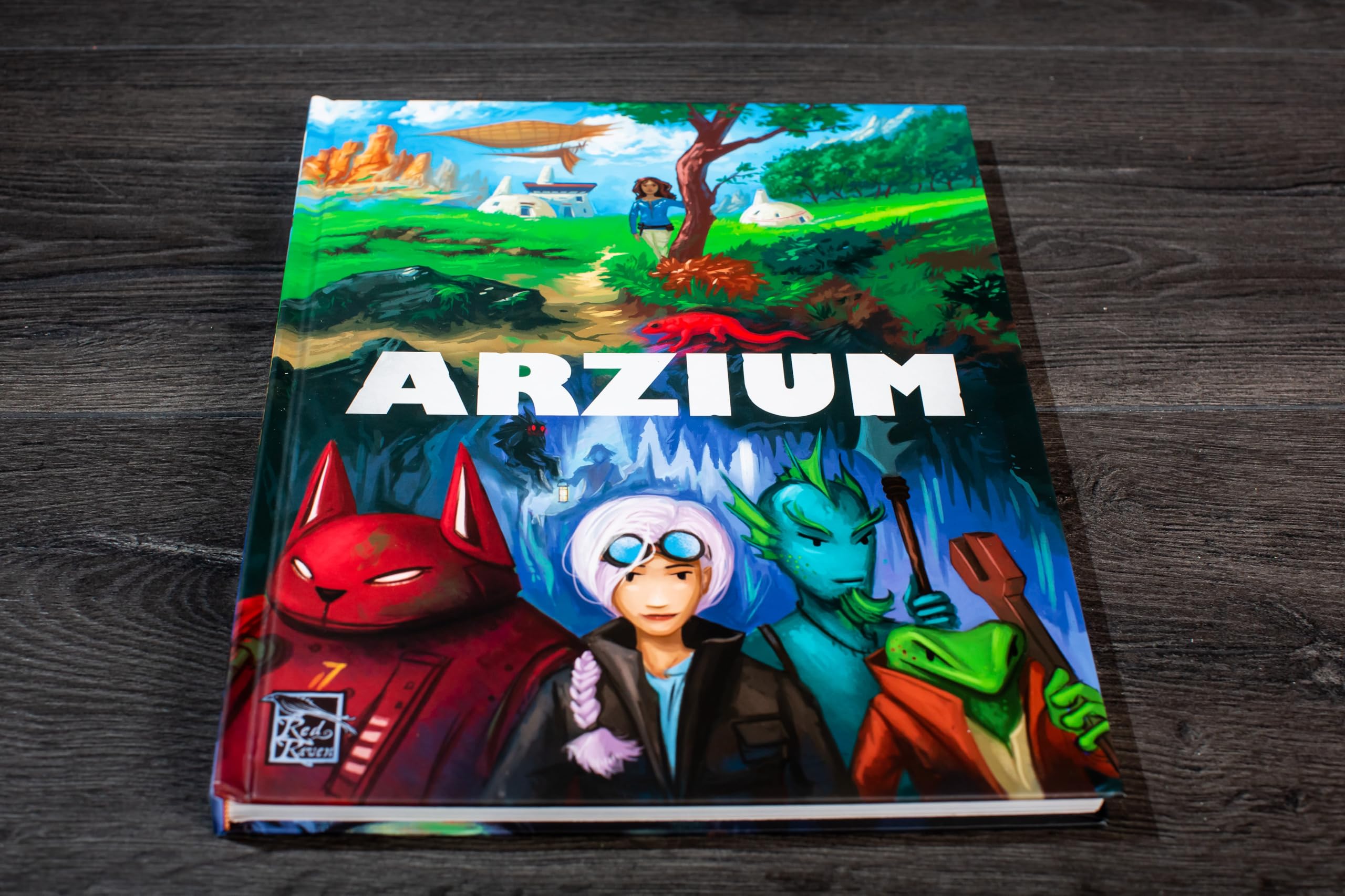 World of Arzium RPG Book - Red Raven Games 13